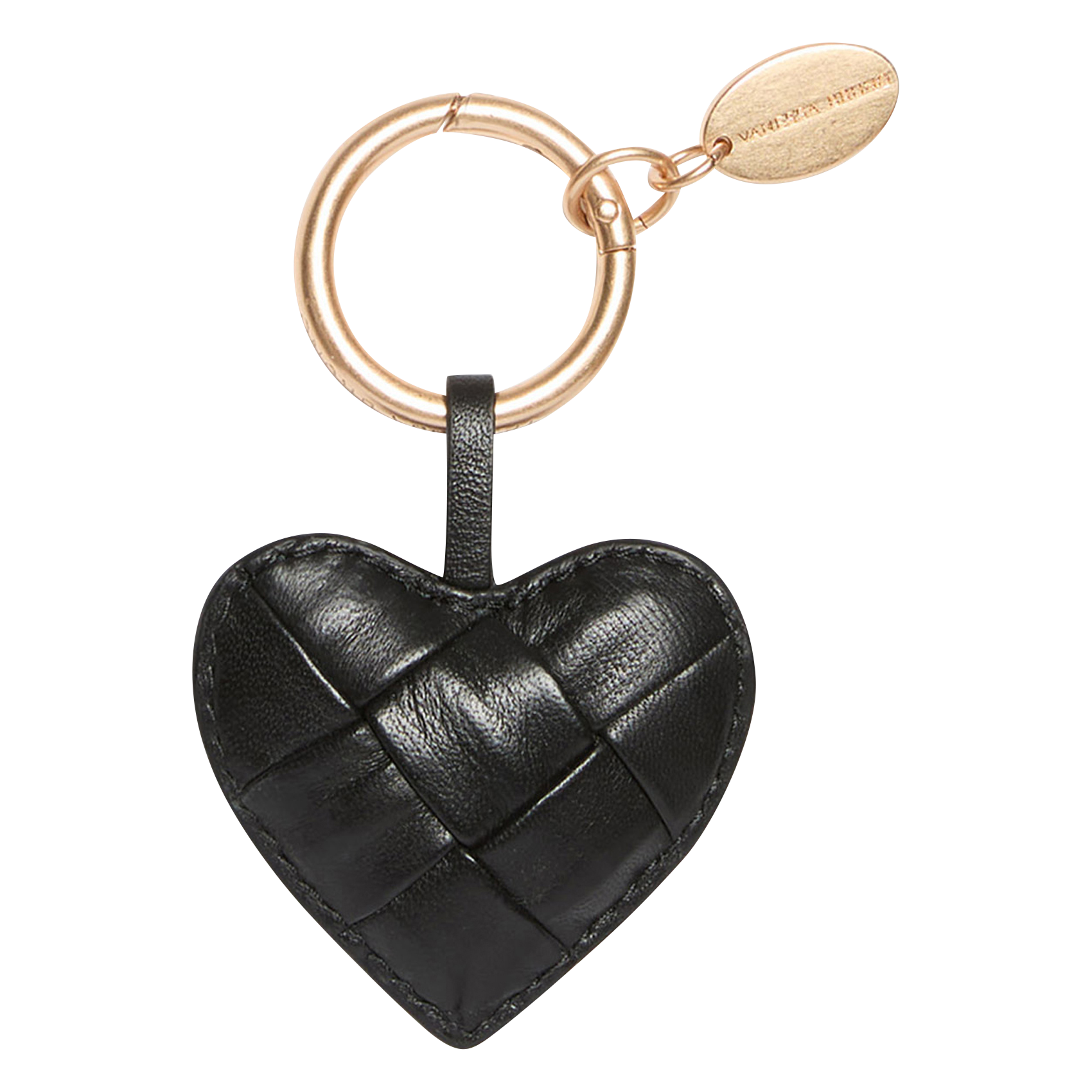 Heart charm in leather VANESSA BRUNO