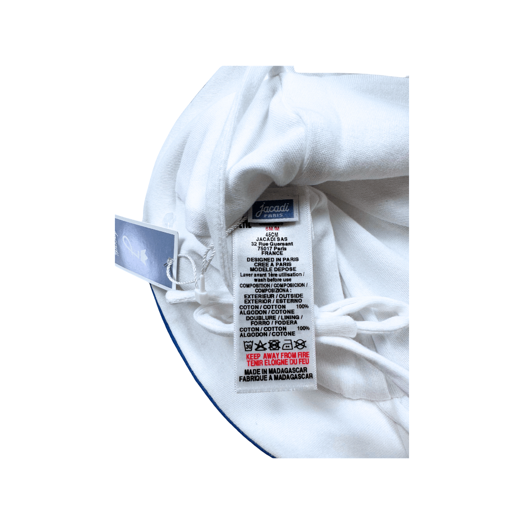 White Baby Bodysuit - 6 months JACADI - Seconde Main White