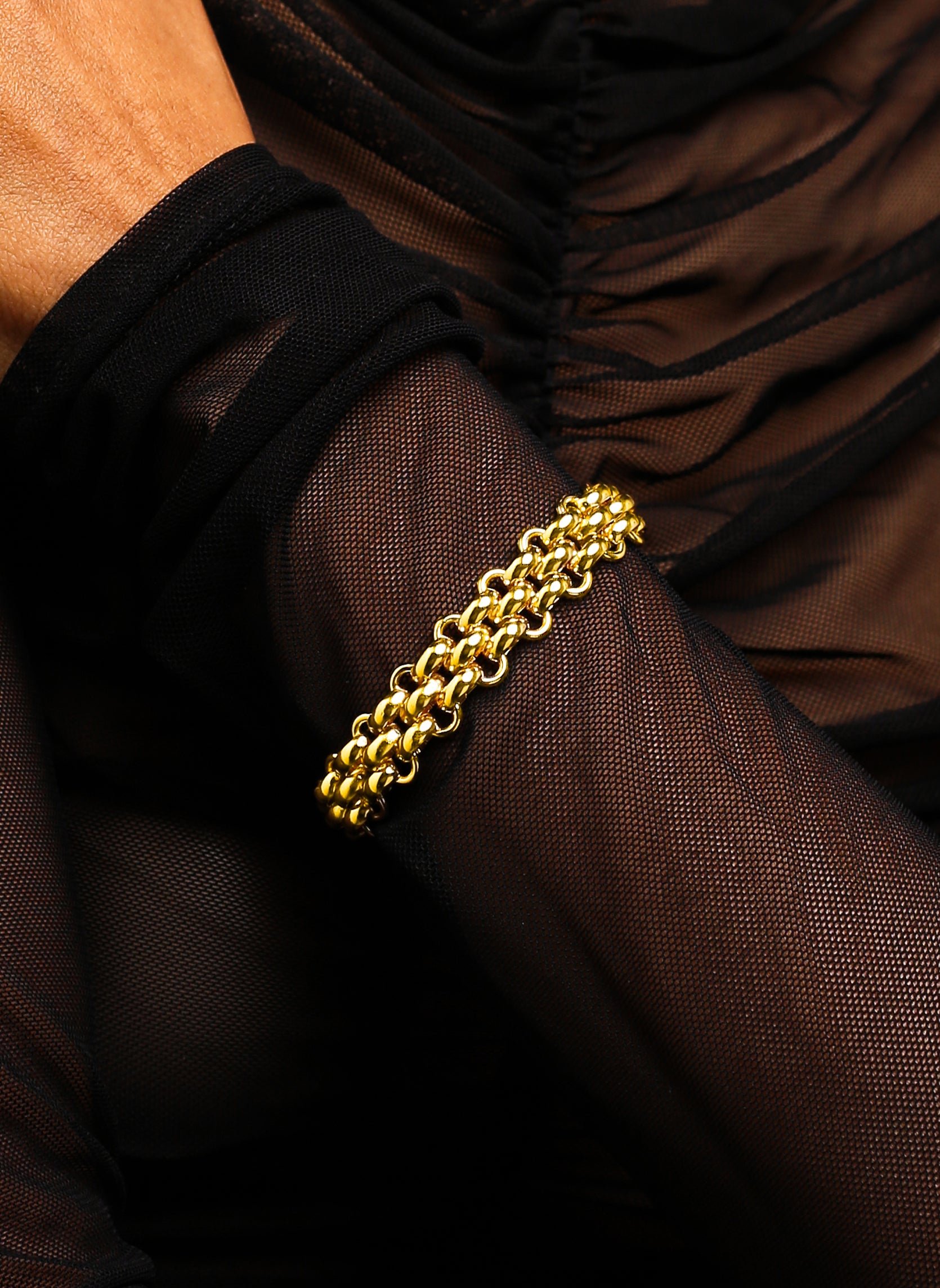 Chain bracelet AEC Paris Golden