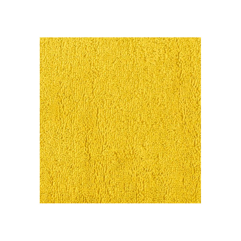 100% combed cotton hand towel COTON PUR Yellow