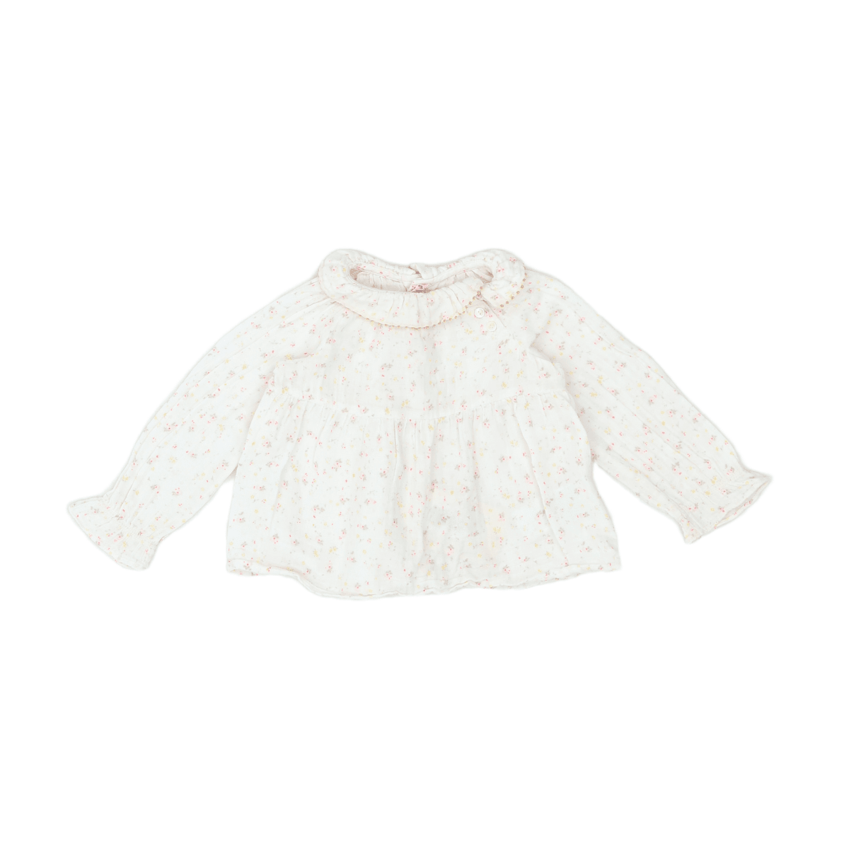 White Baby Blouse - 18 months BONPOINT - Seconde Main White