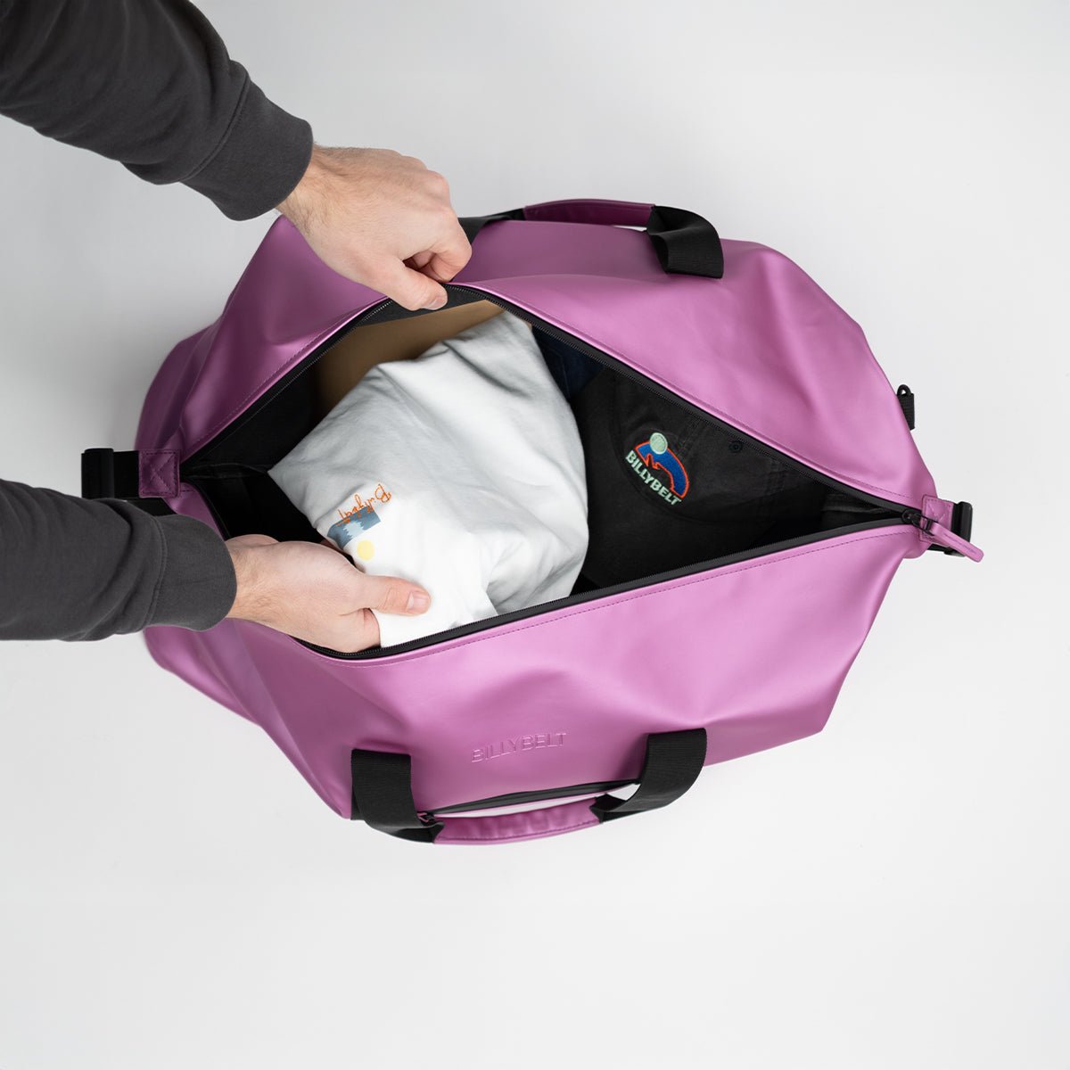 Duffle bag travel bag BILLYBELT Pink