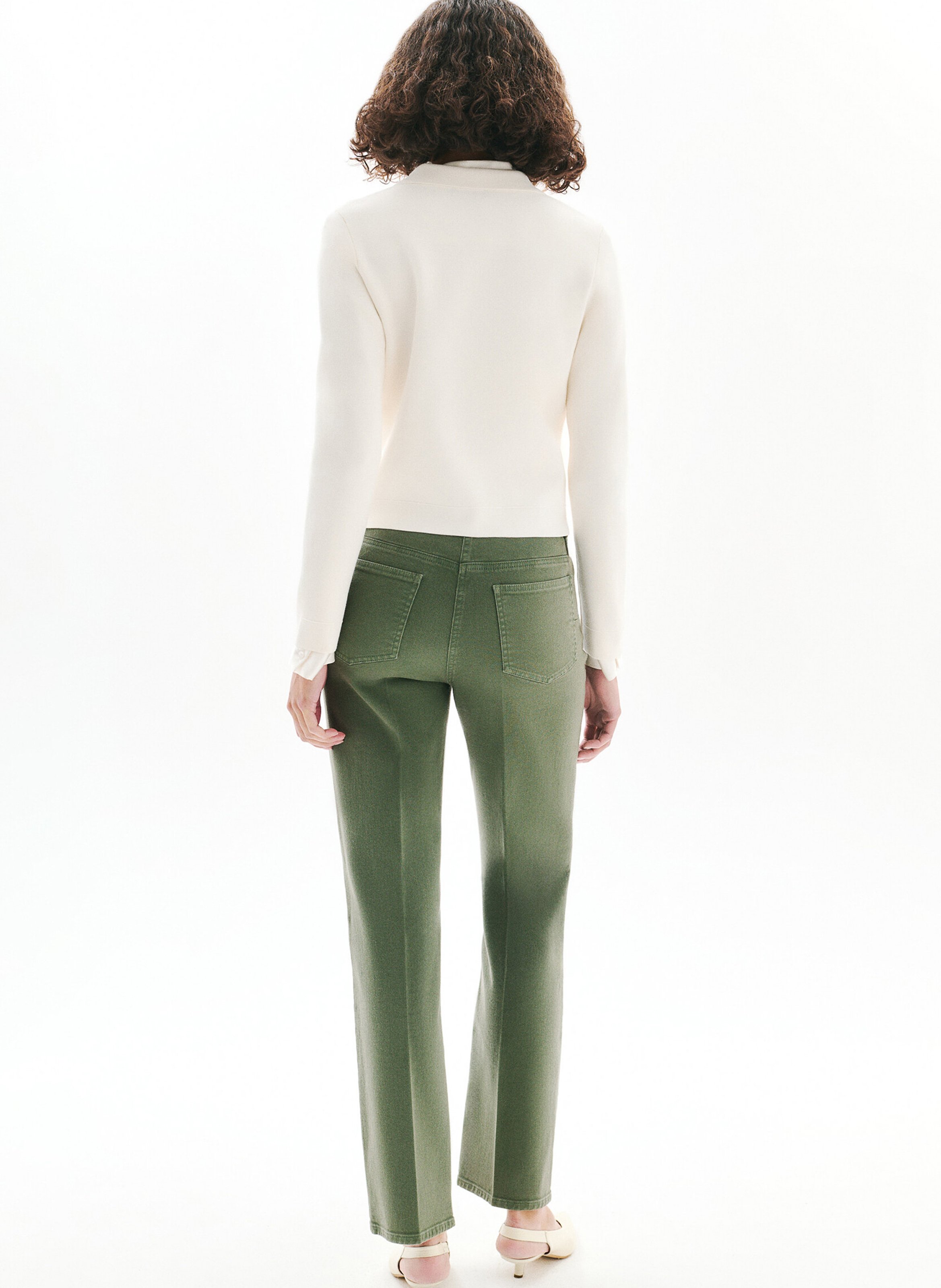 Shirt collar vest CAROLL Beige