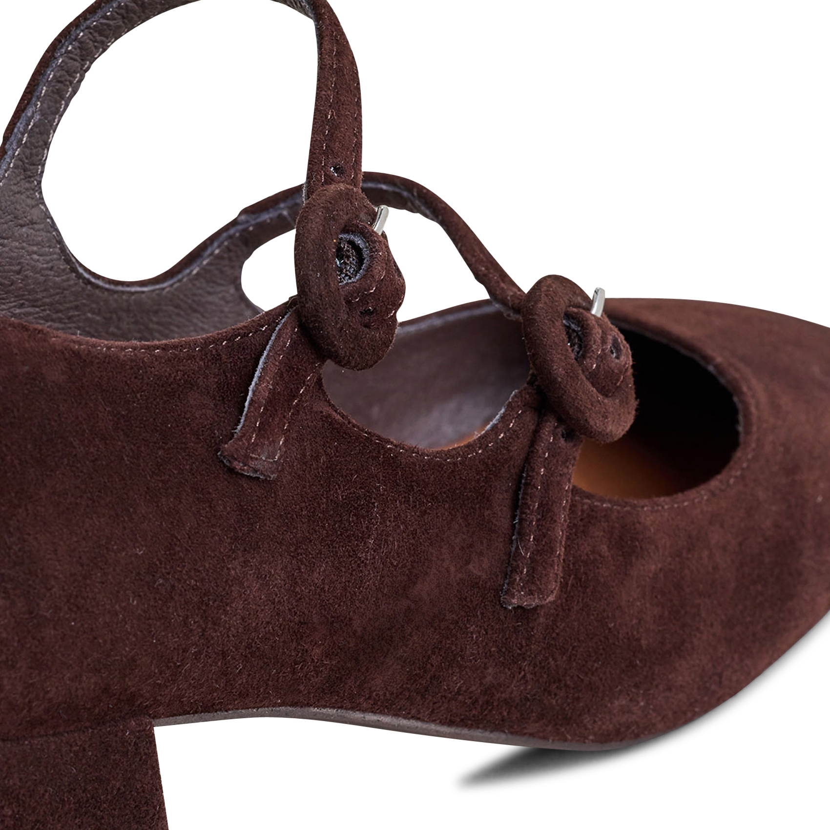 Beyou suede high heels  JONAK Brown