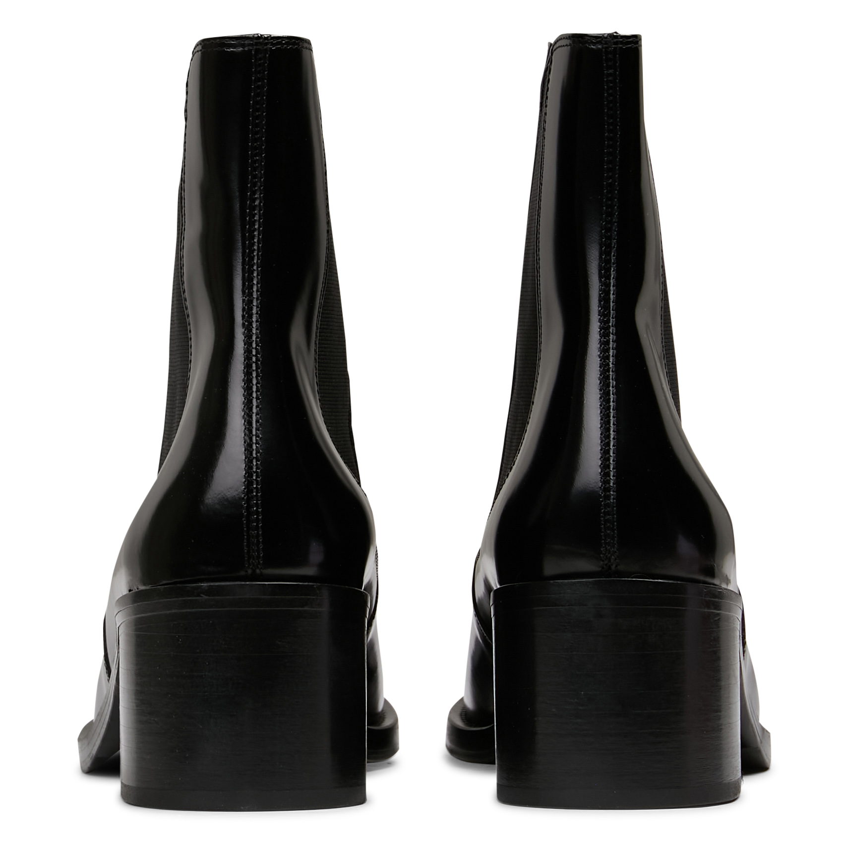 Bottines en cuir RIVECOUR Noir