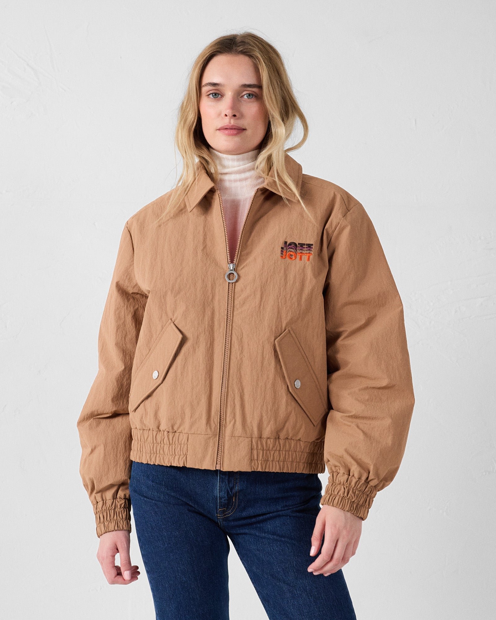 Bomber jacket JOTT Brown