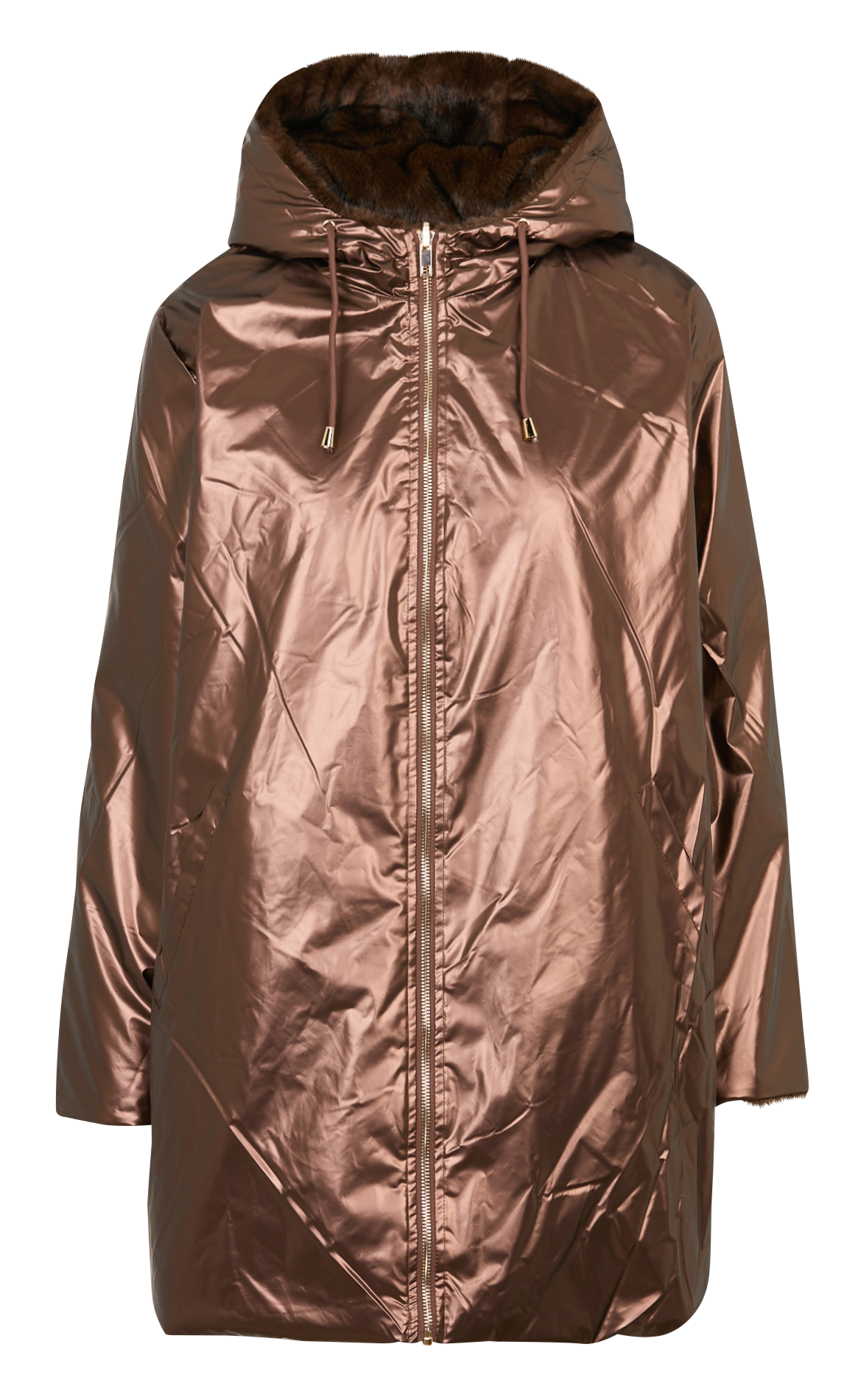 Regenjacke mit Stehkragen LA PETITE ETOILE Braun