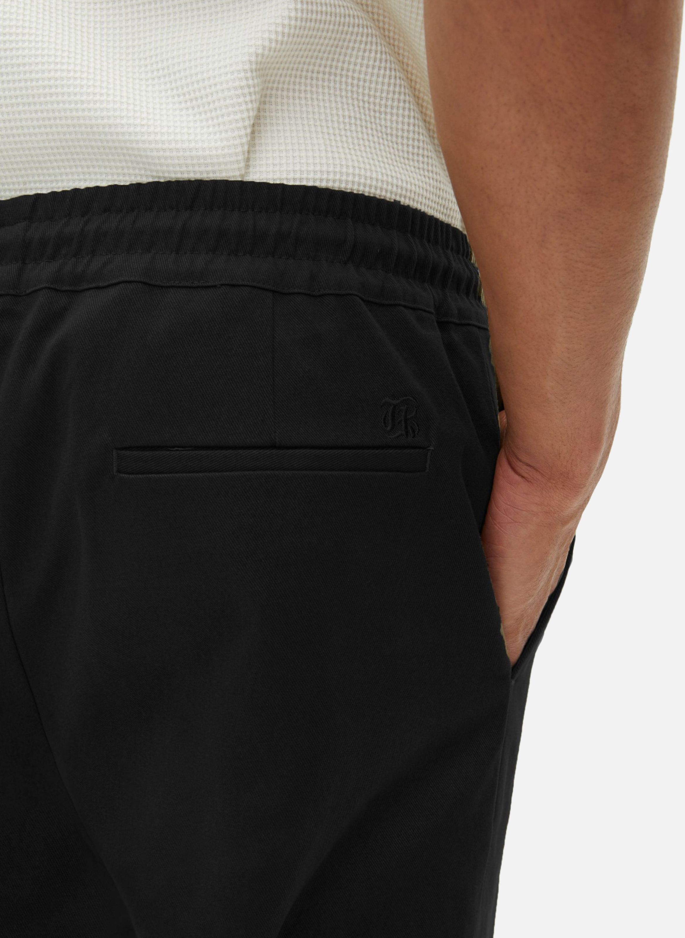 Carrot trousers THE KOOPLES Black