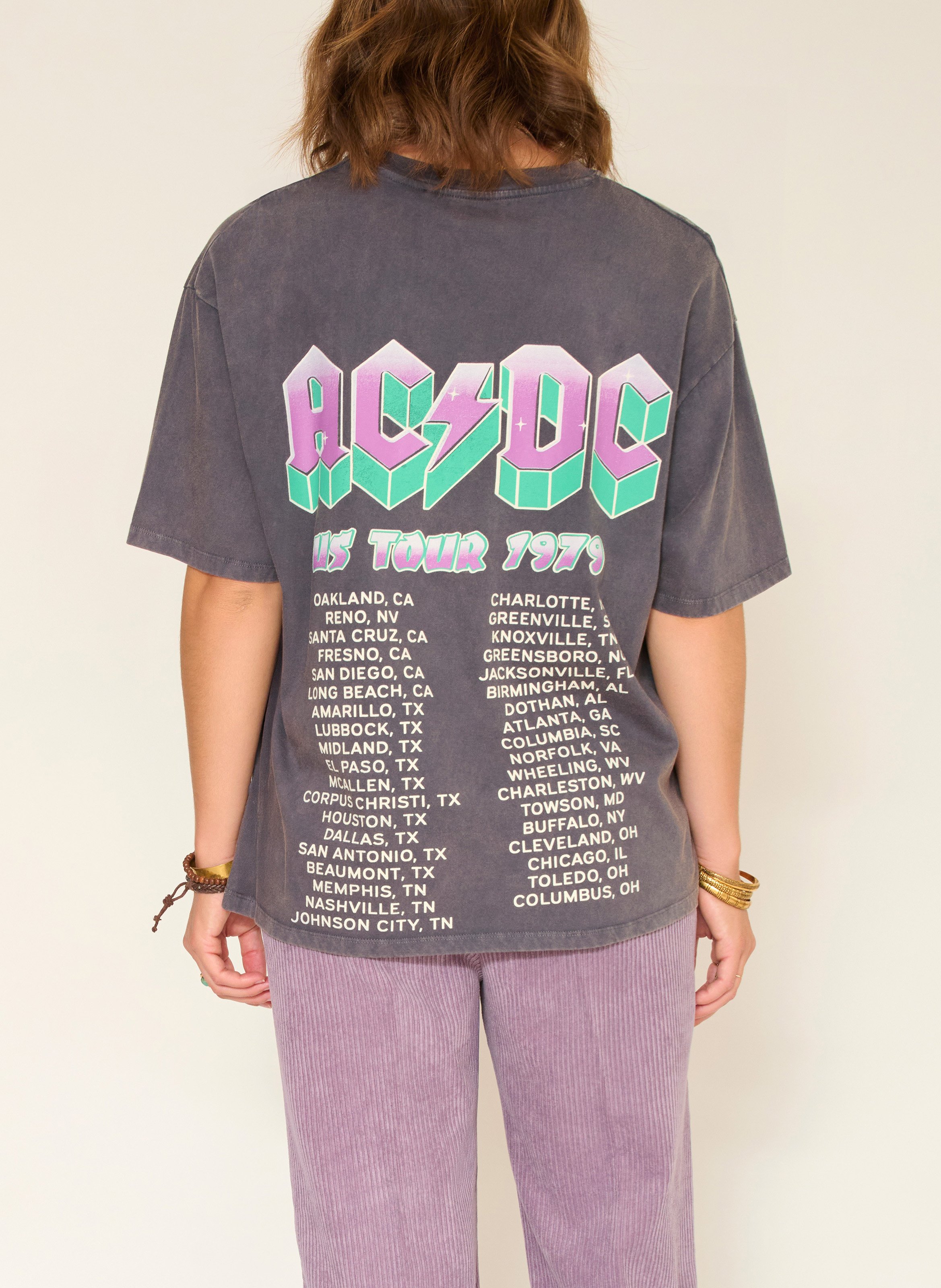 Tee-shirt oversize en coton MKT Gris