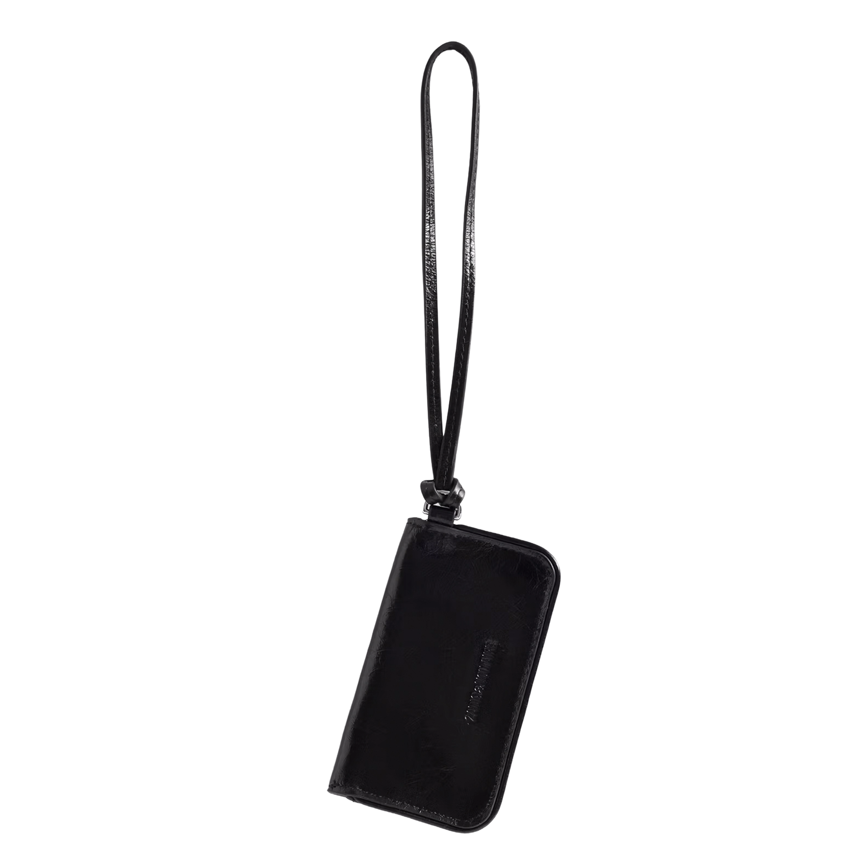 Mini pochette en cuir ZADIG&VOLTAIRE Noir