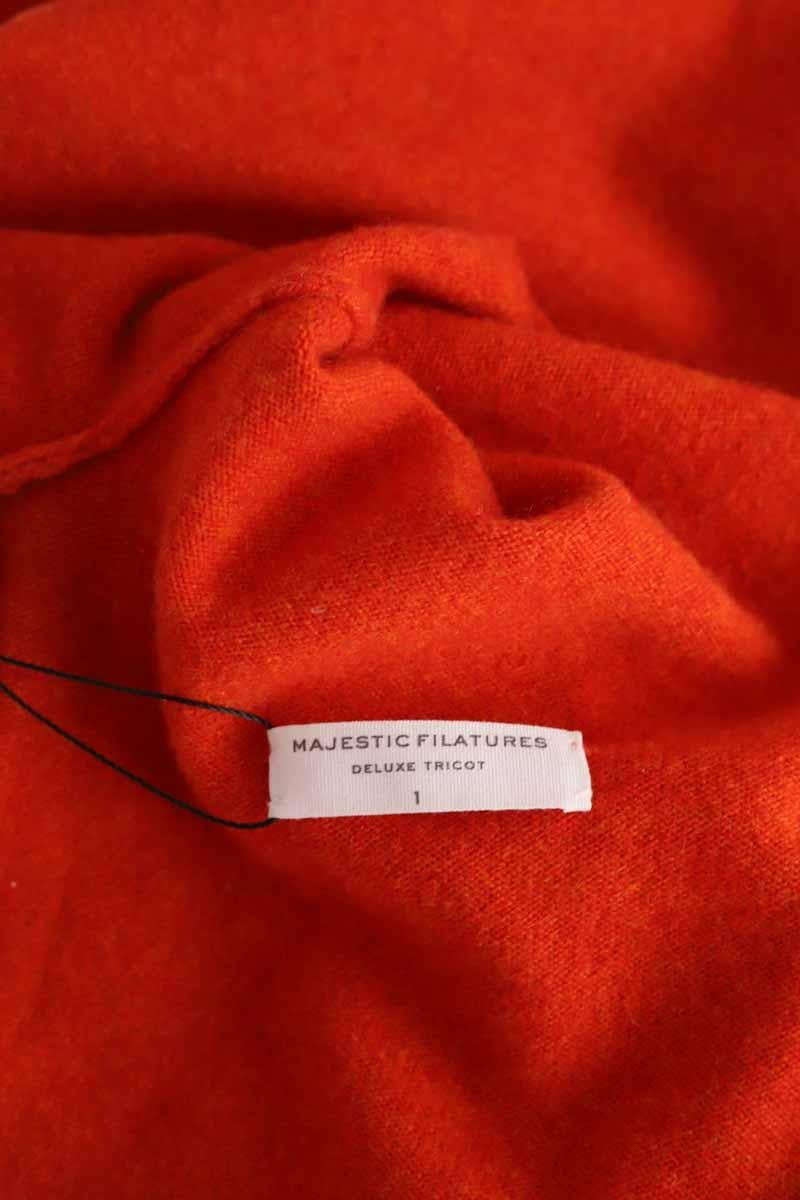 Sweater MAJESTIC FILATURES - SECONDE MAIN Orange