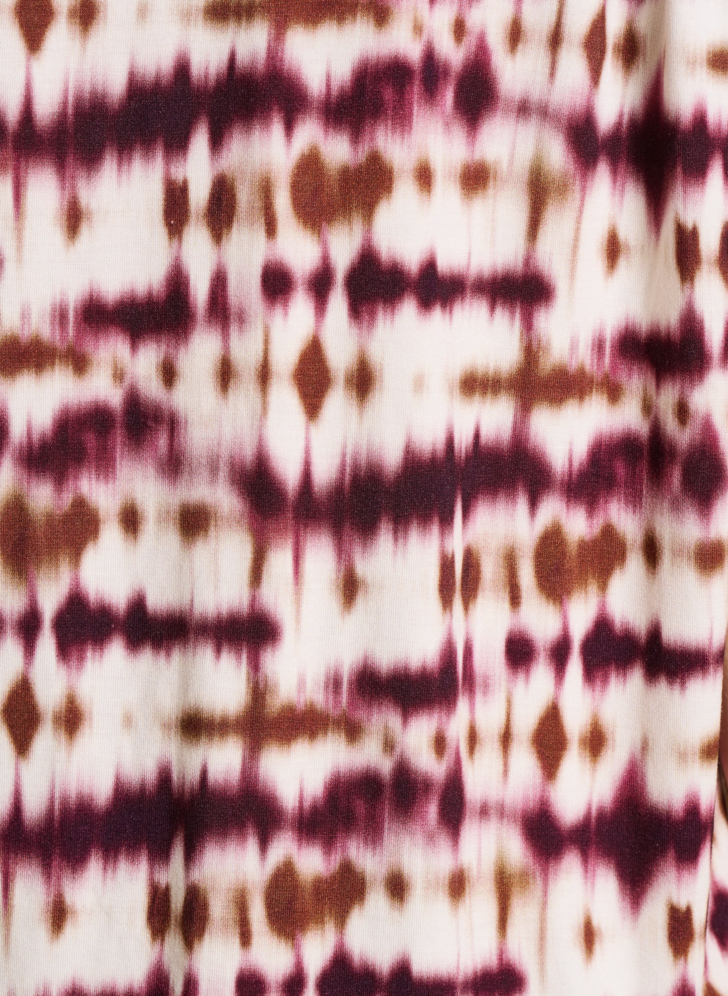 Tee-shirt ample imprimé tie & dye LA FEE MARABOUTEE Multicolore