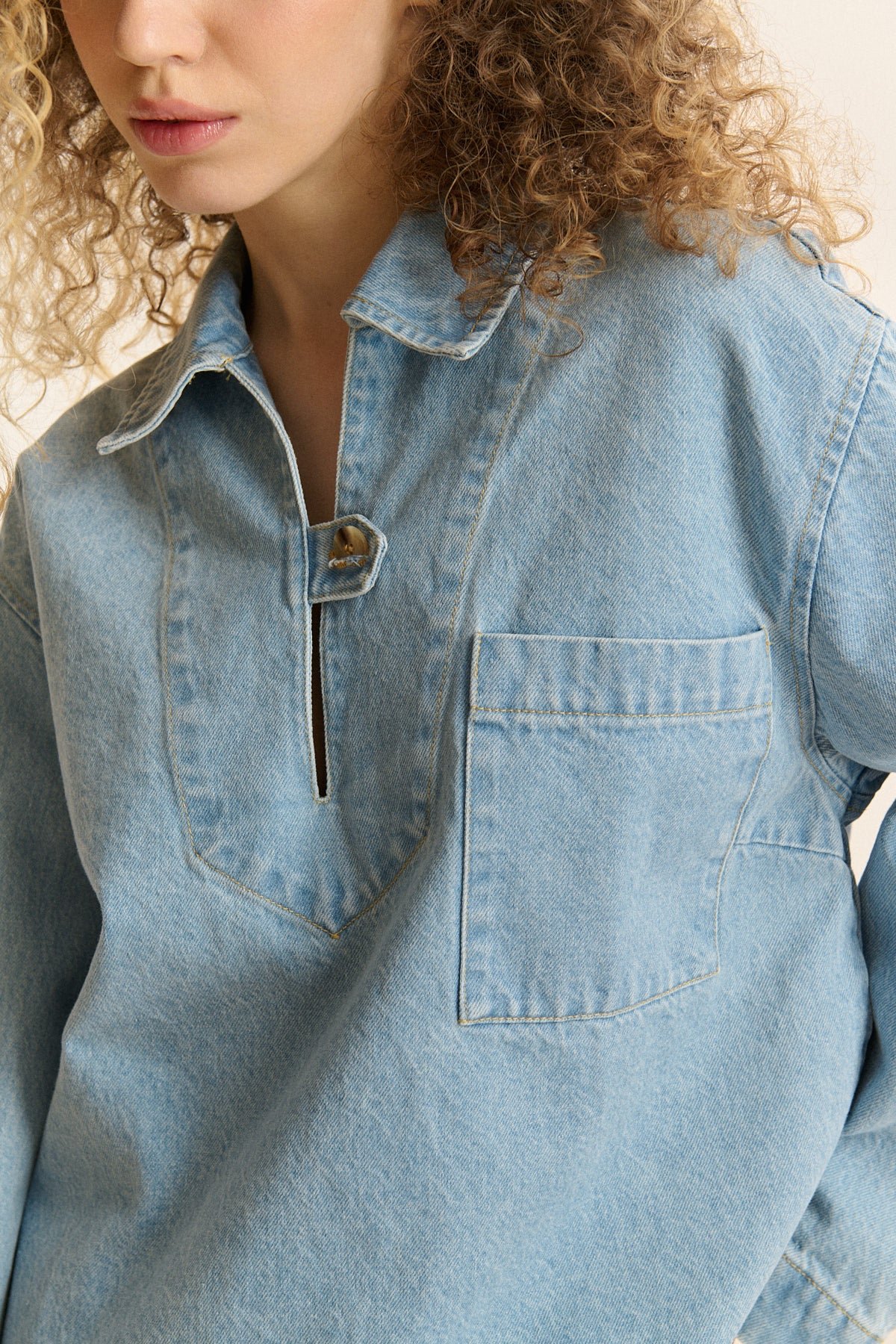 Denim jacket GARANCE PARIS Blue