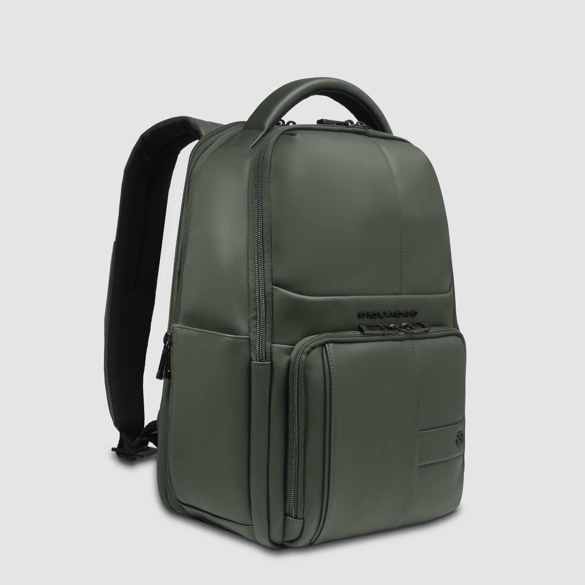 Water-repellent travel backpack for laptop, compatible with Ryanair Green