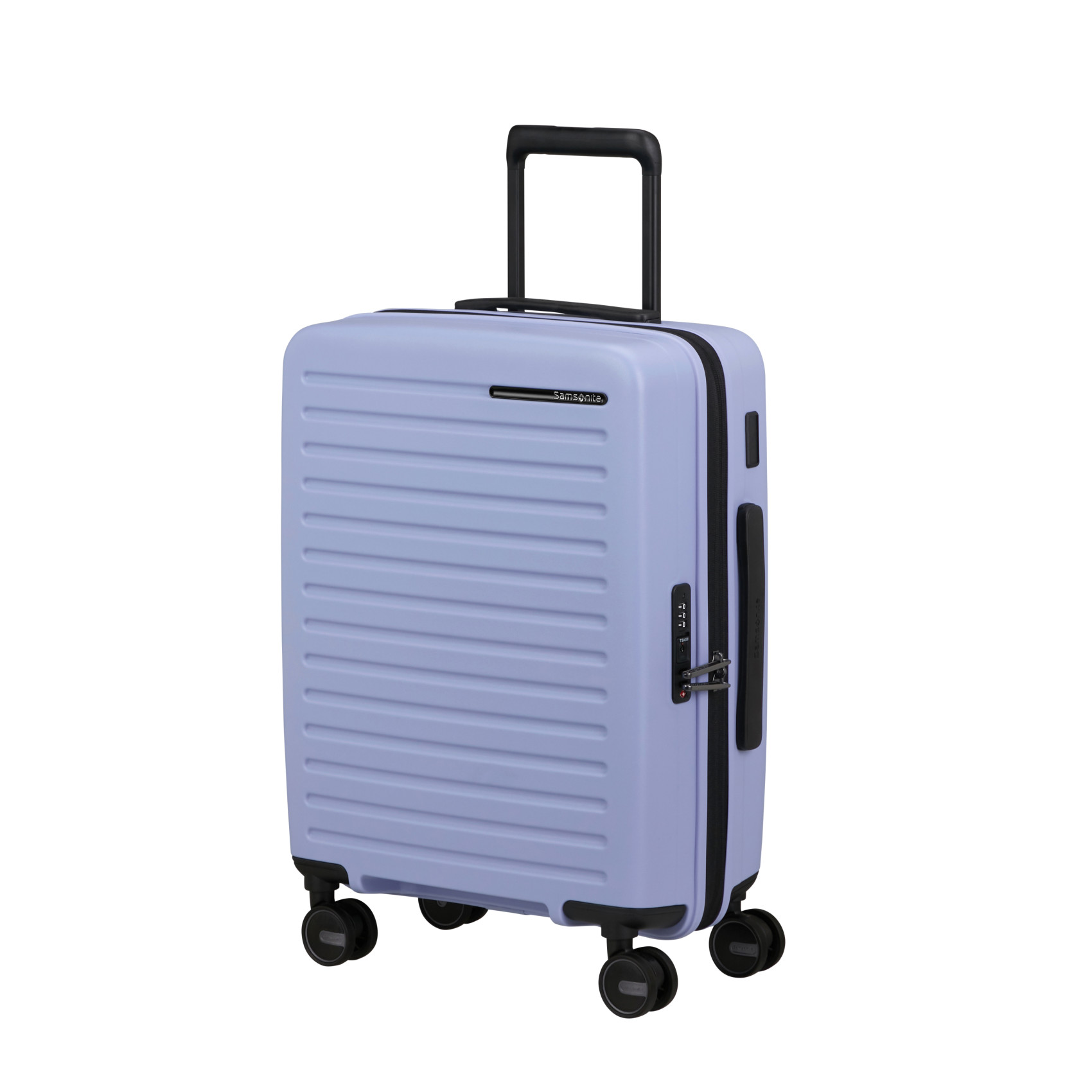 Restackd 4-wheel carry-on suitcase size S SAMSONITE Purple