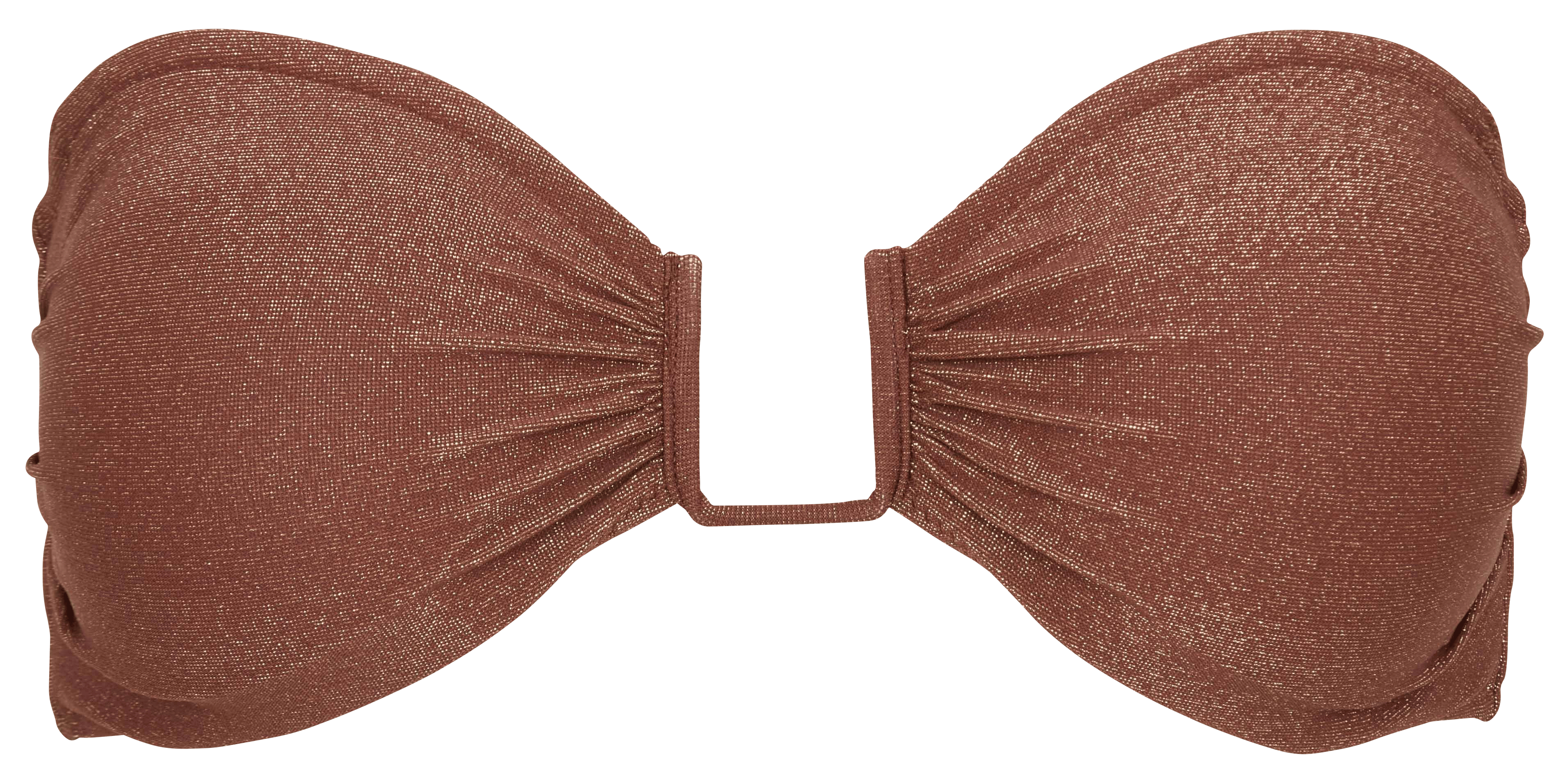 Glitzer Bikinioberteil SOWE BIARRITZ Braun