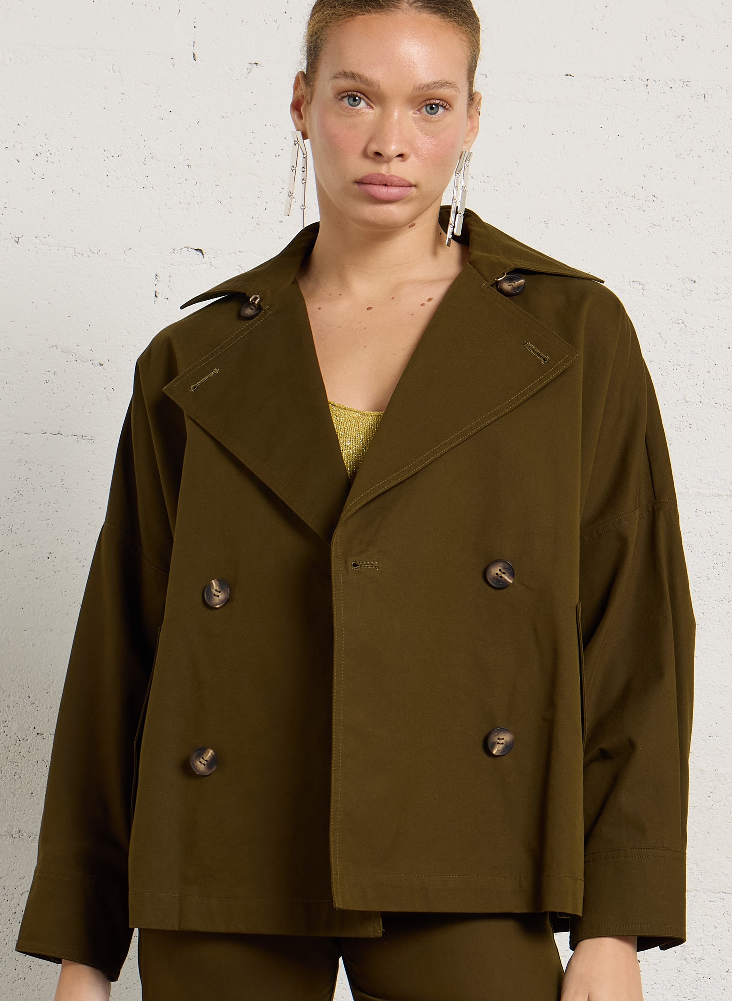 Veste de taileur jacquard  MOMONI Vert