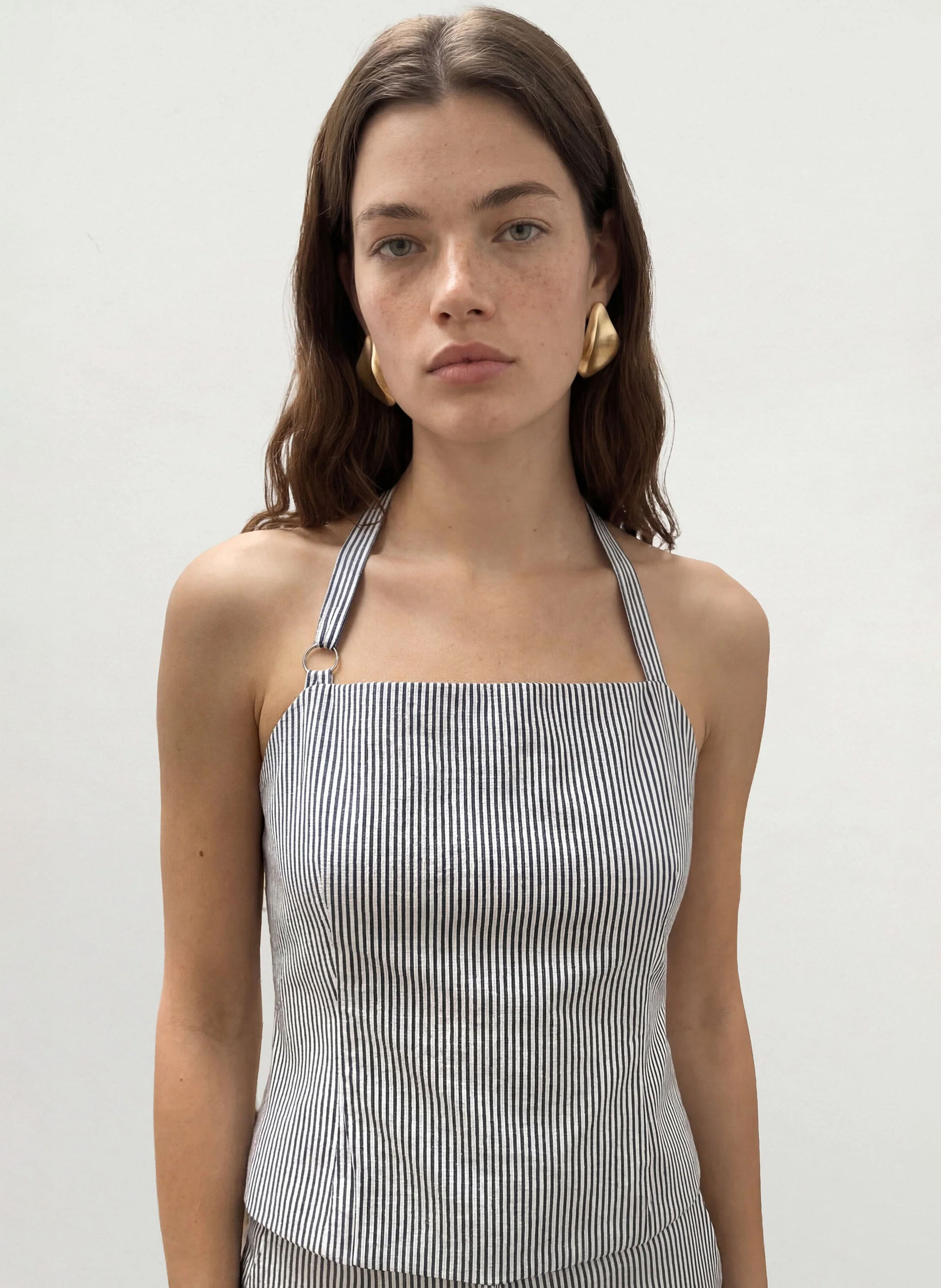 Top bustier rayé KOOKAI Bleu