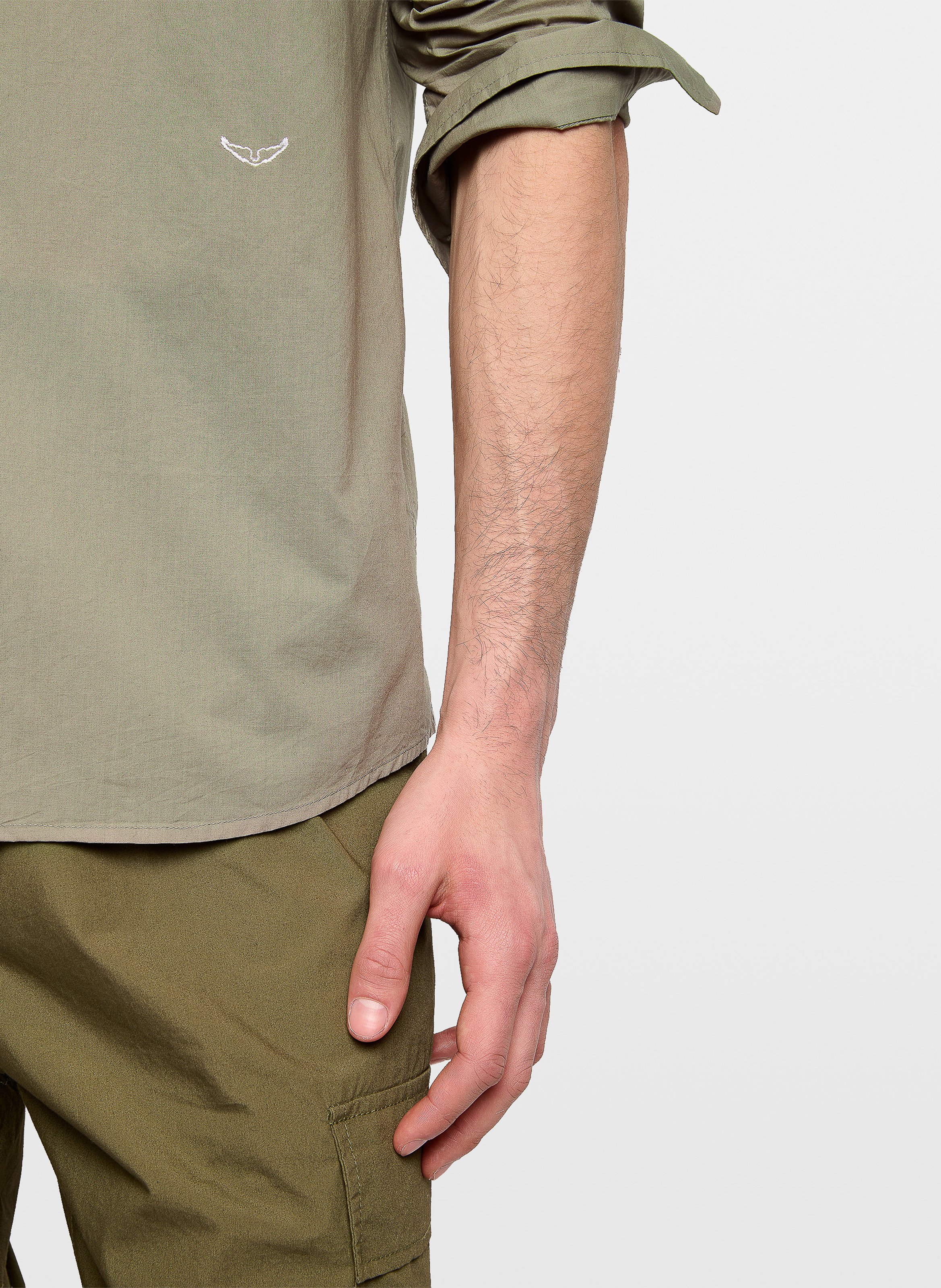 Blouse biokatoen ZADIG&VOLTAIRE Groen