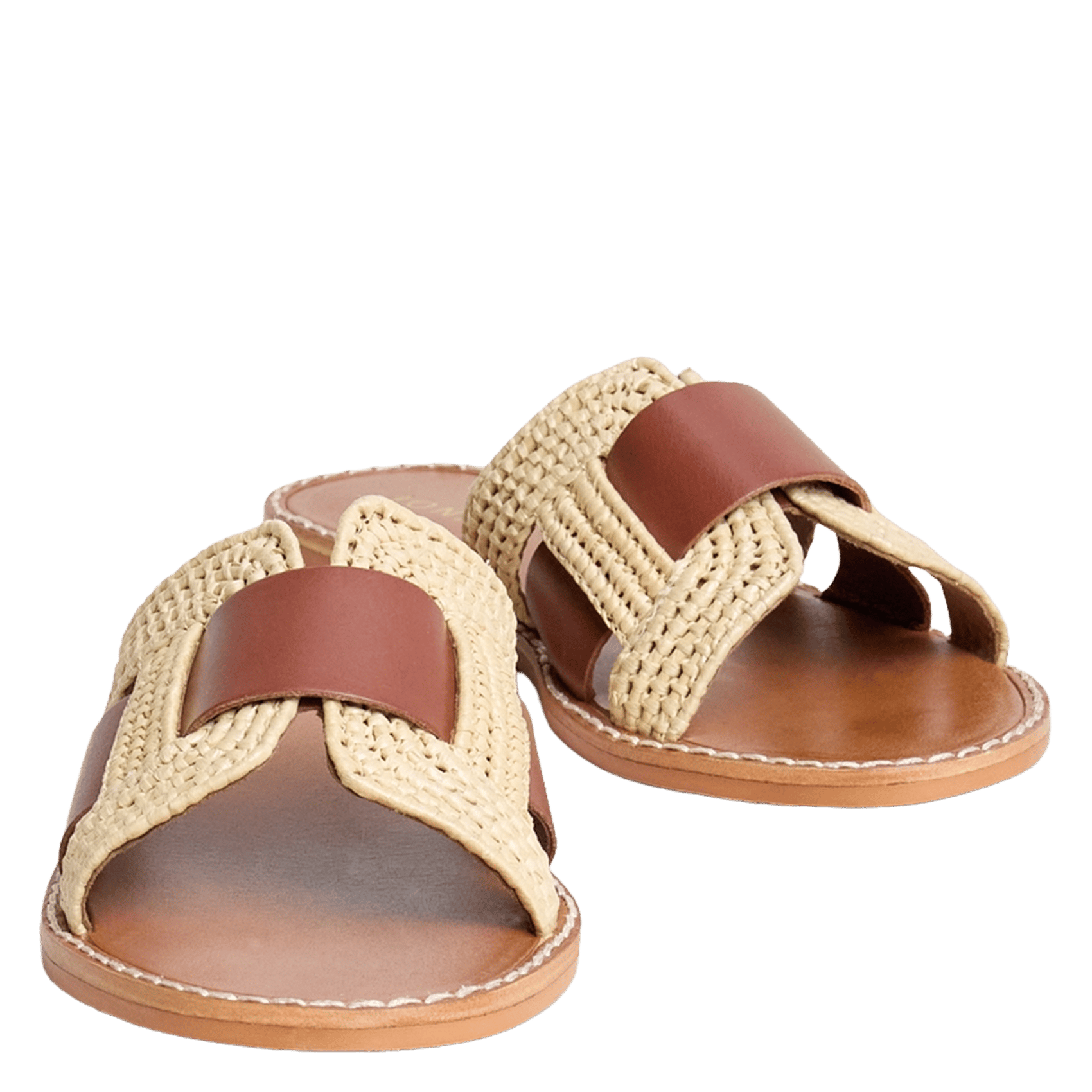 Arizona flat sandals JONAK Brown