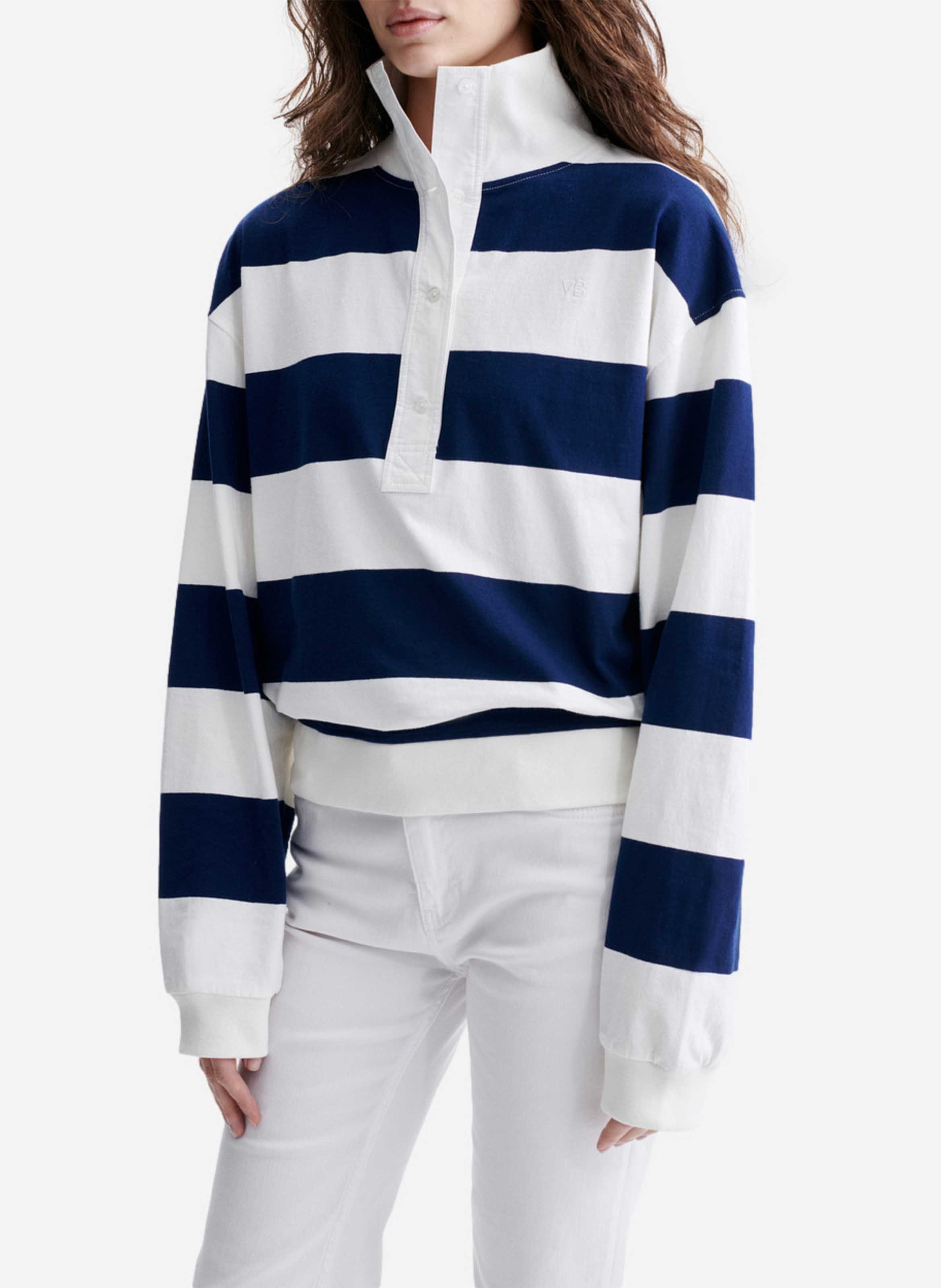Oversize-Oberteil - Baumwolle VANESSA BRUNO Mehrfarbig