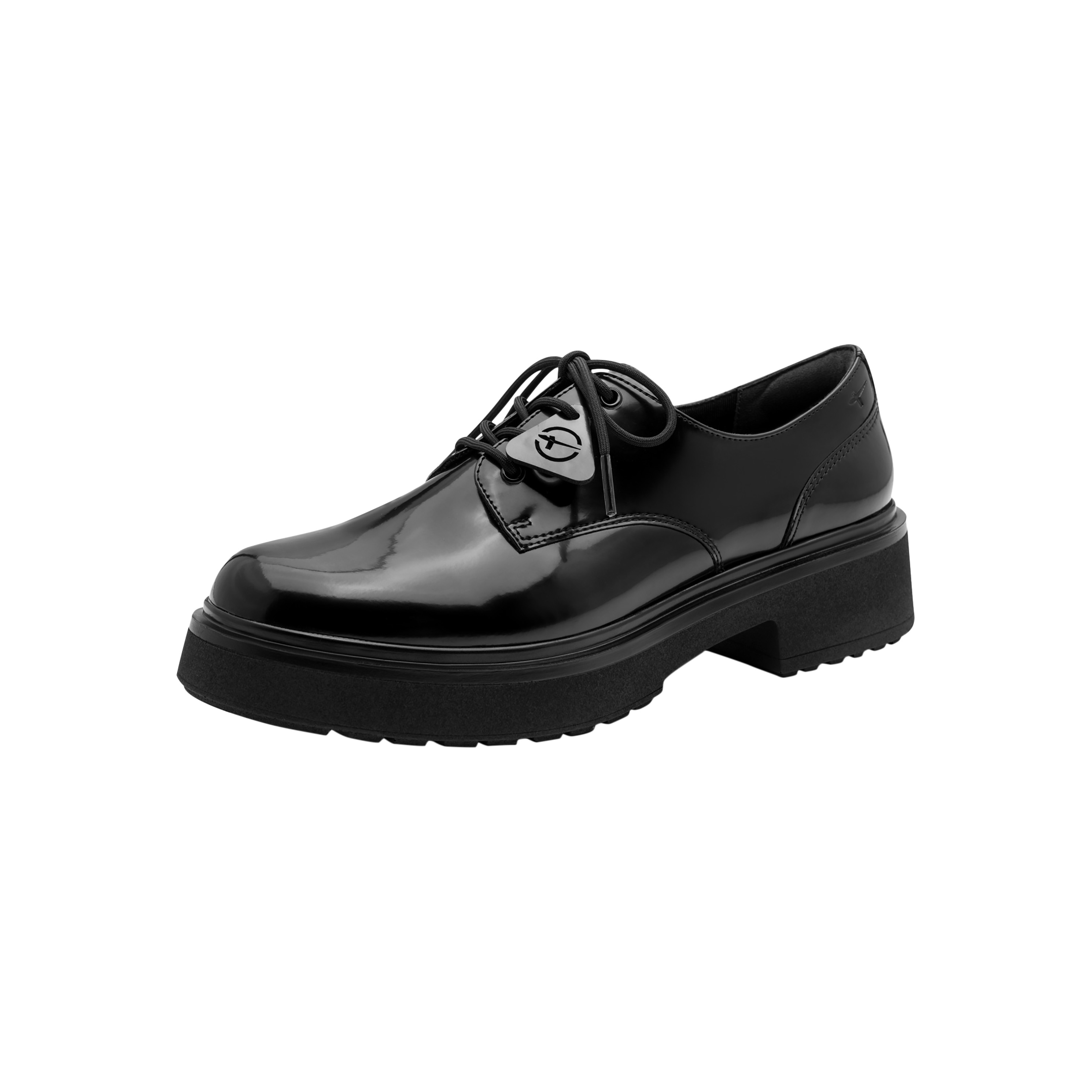 Lace-up Derby shoes TAMARIS Black