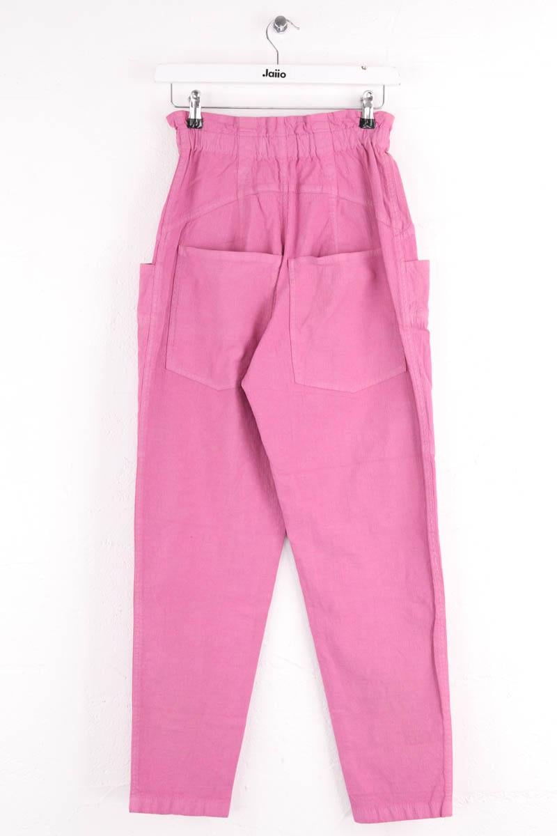 Straight-leg pants ISABEL MARANT - Seconde Main Pink