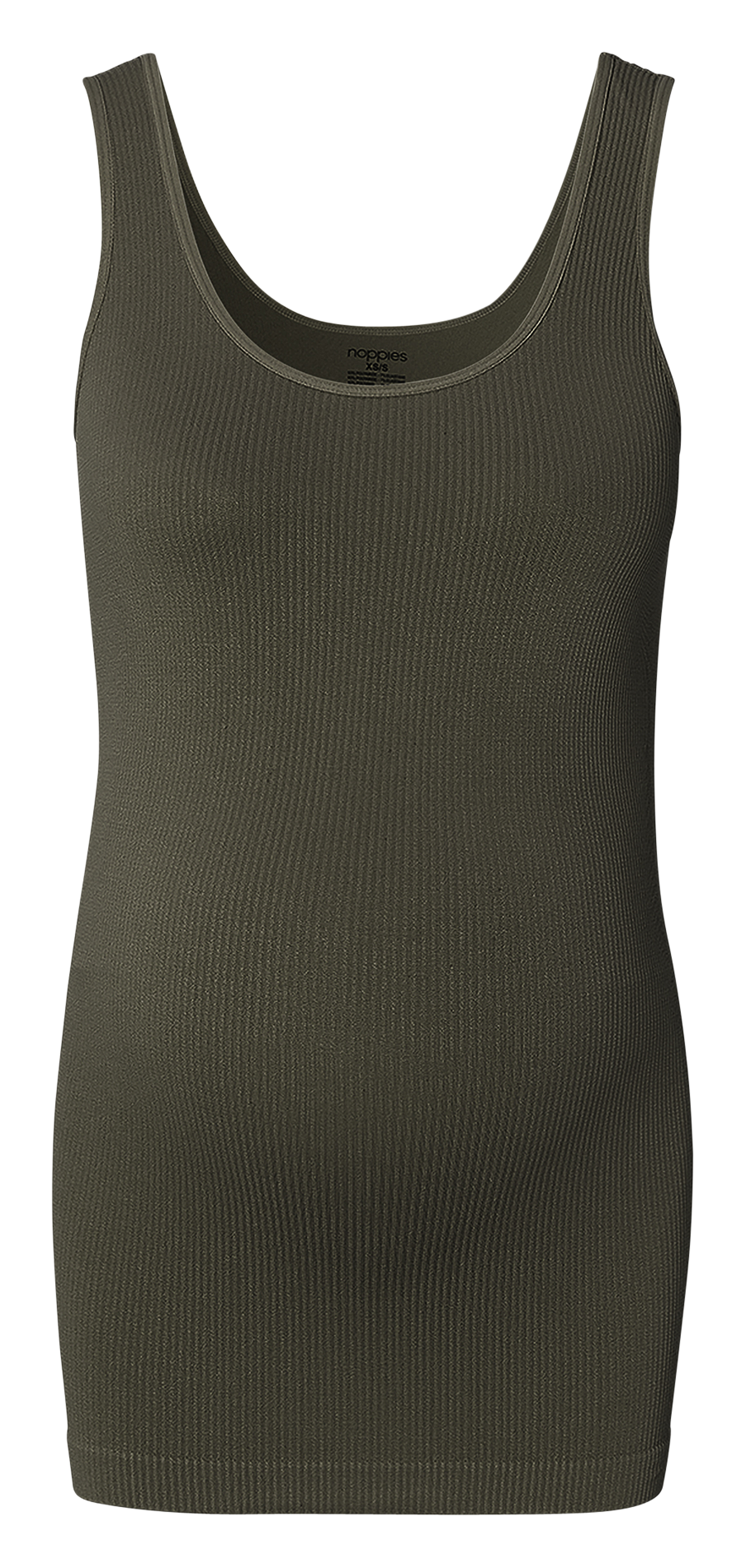 Débardeur de grossesse côtelé  NOPPIES Vert