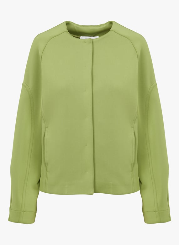 Veste droit col rond Dramma Vert Max mara leisure Femme Place
