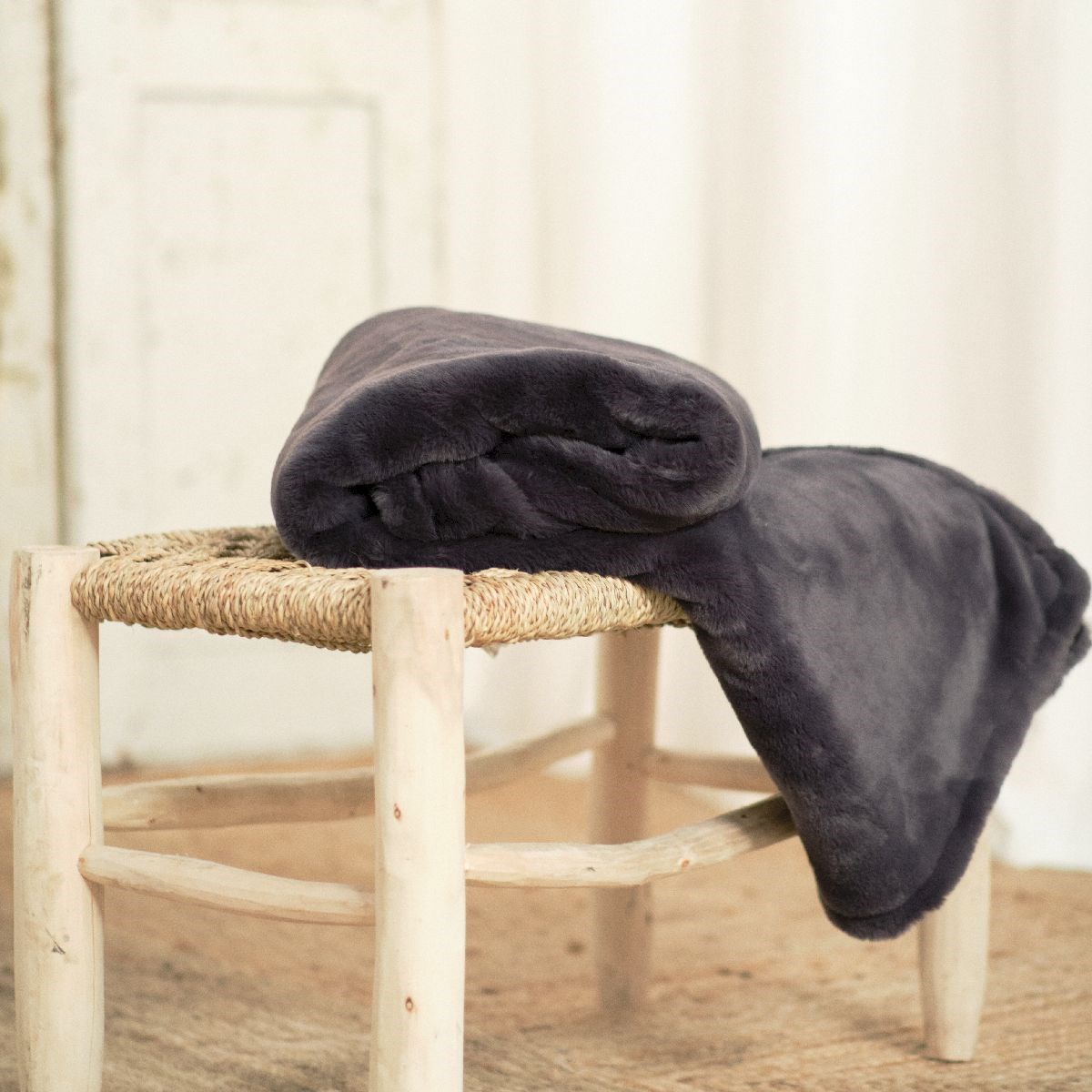 Throw TODAY LINGE DE MAISON Grey