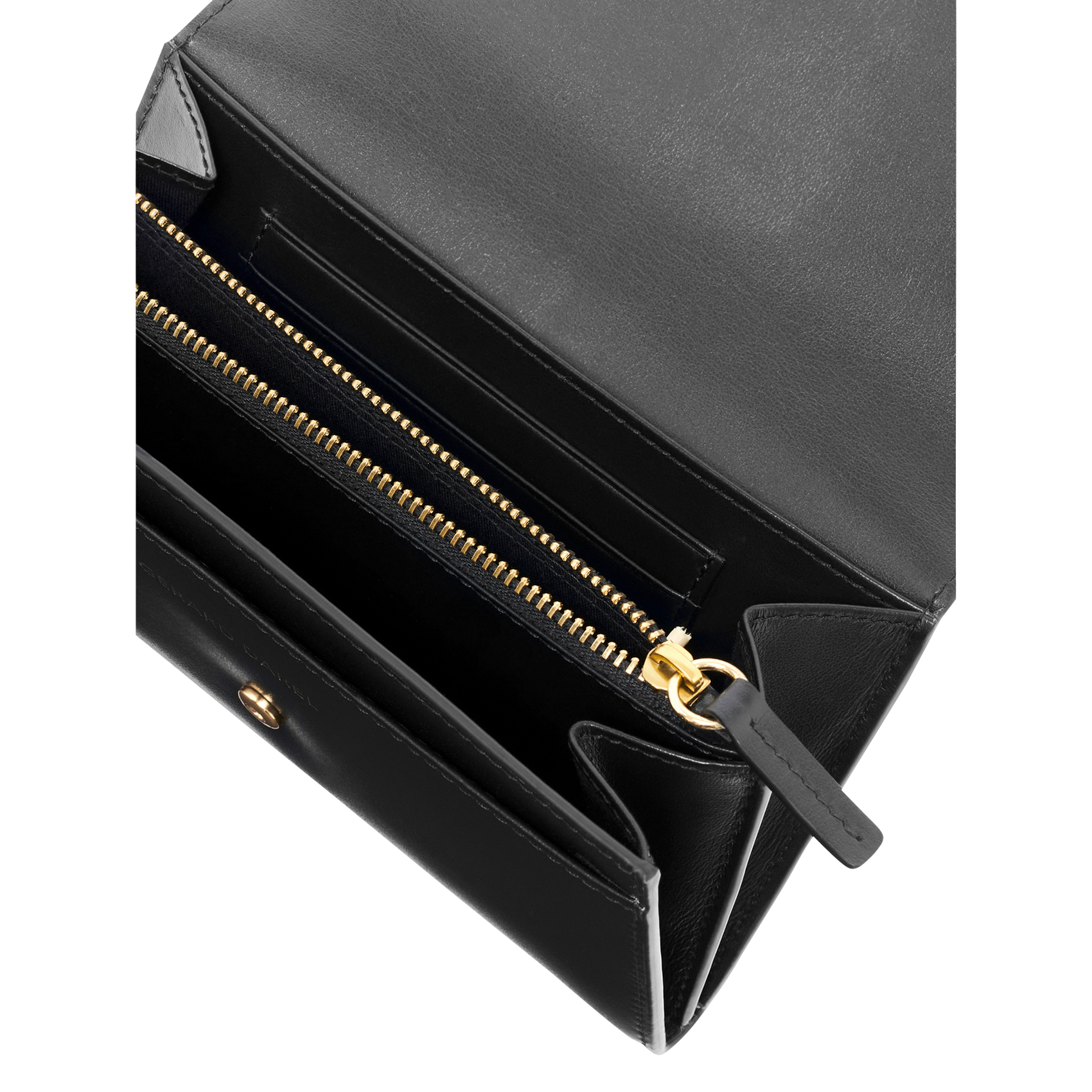 Kleine, leren portemonnee GERARD DAREL Zwart