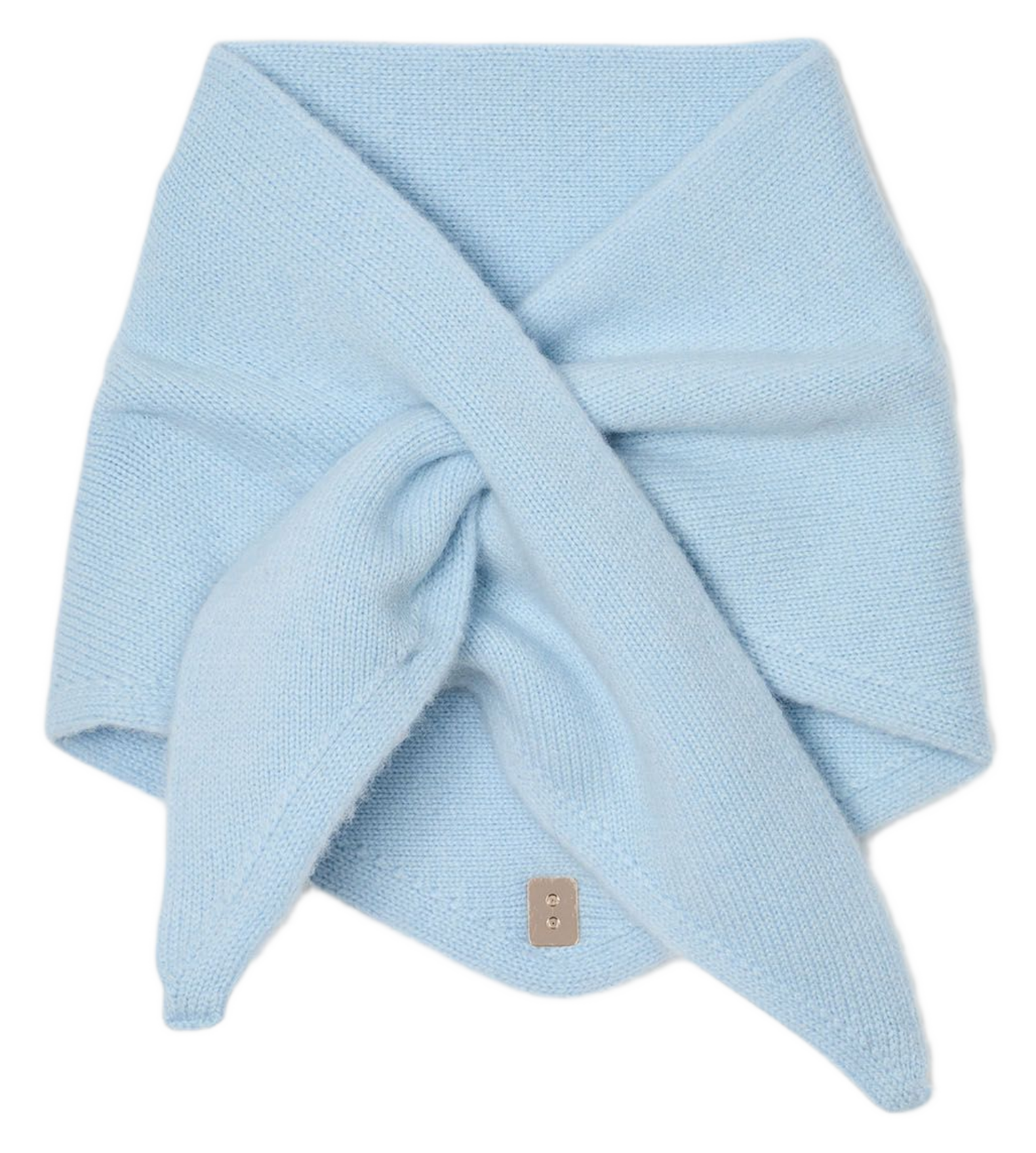 Foulard à rayures en laine mélangée  SANDRO Bleu