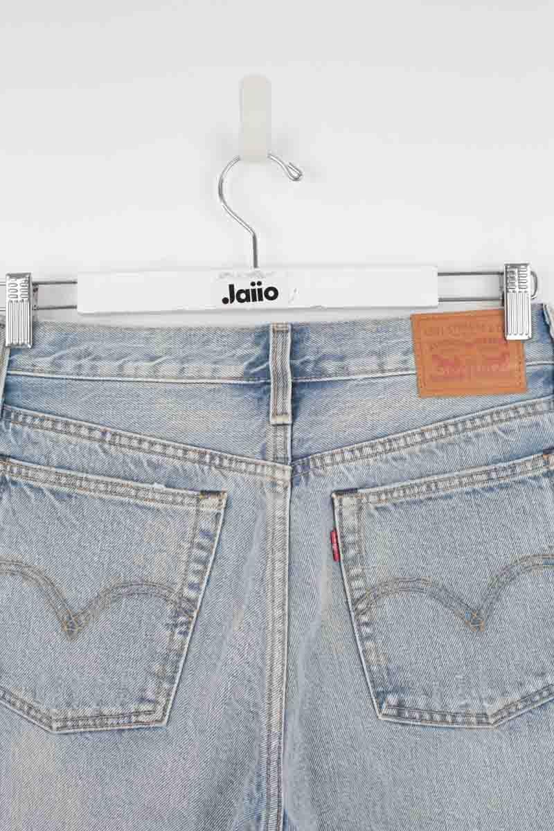 Cotton straight jeans LEVI'S - Seconde main Blue