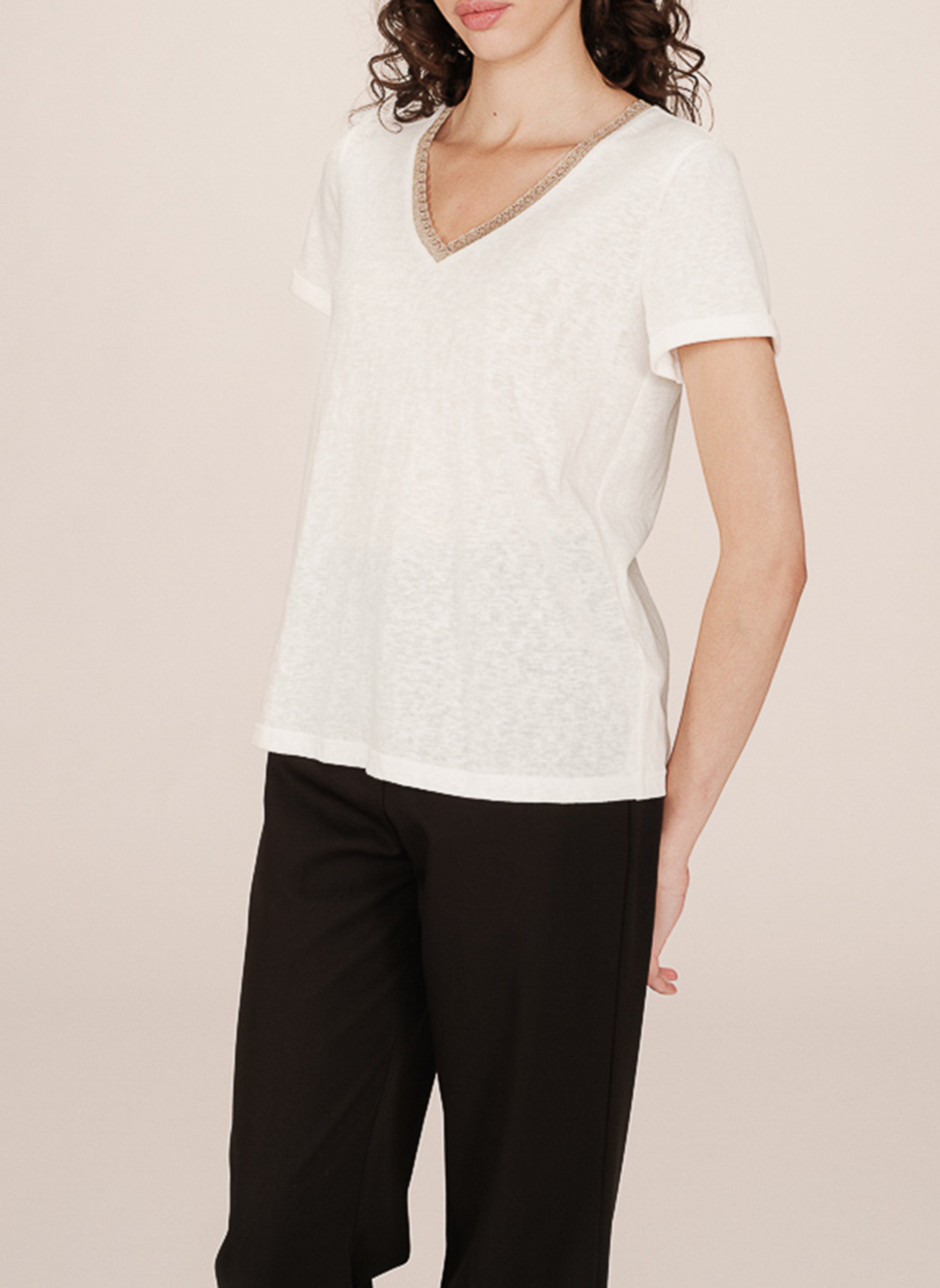 Basic cotton-mix T-shirt GRACE ET MILA