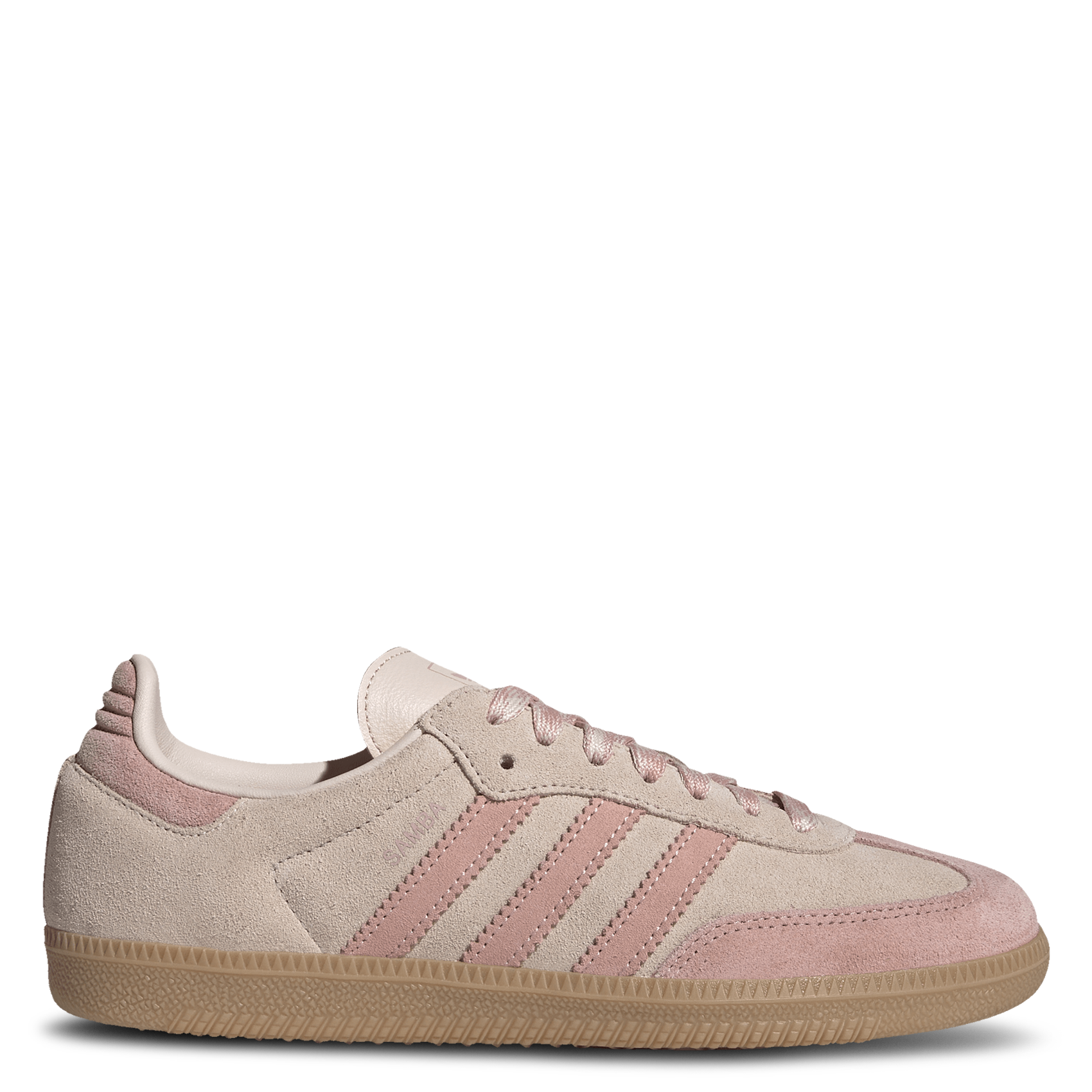 Baskets basses en cuir ADIDAS Rose