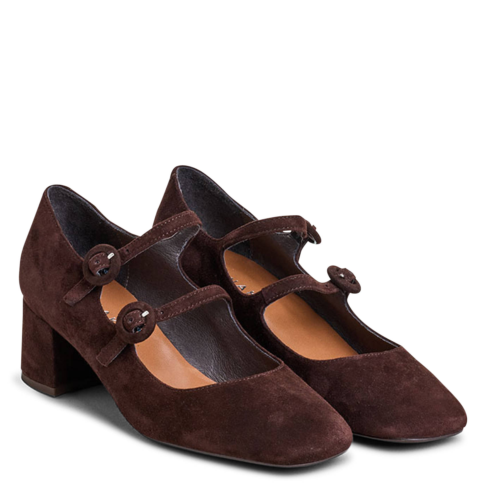 Beyou suede high heels  JONAK Brown