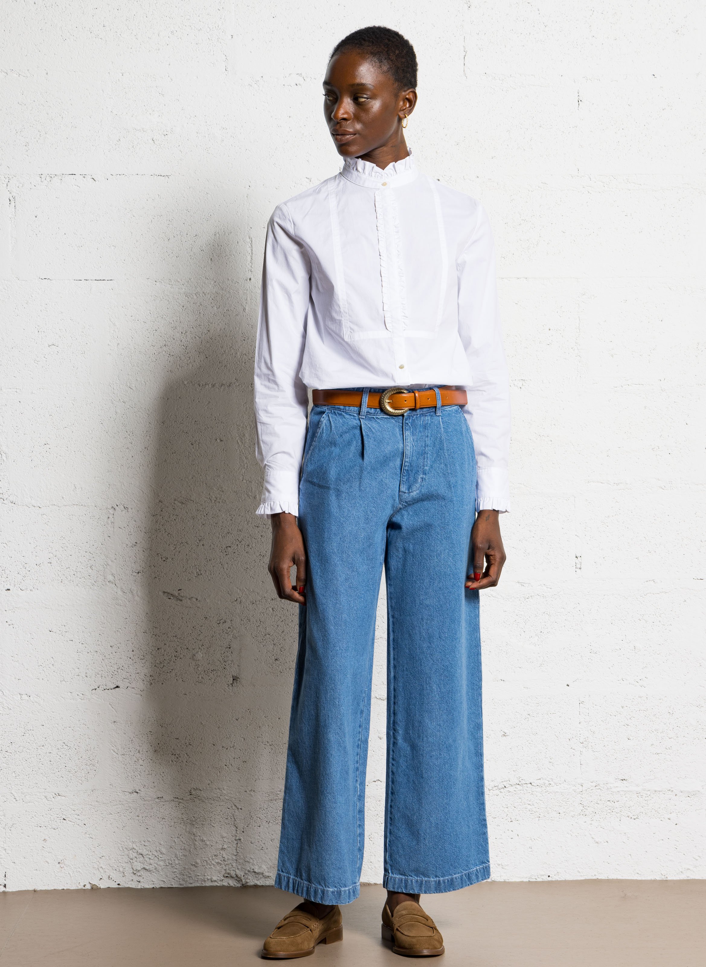 Jean large en coton BILLABONG Bleu