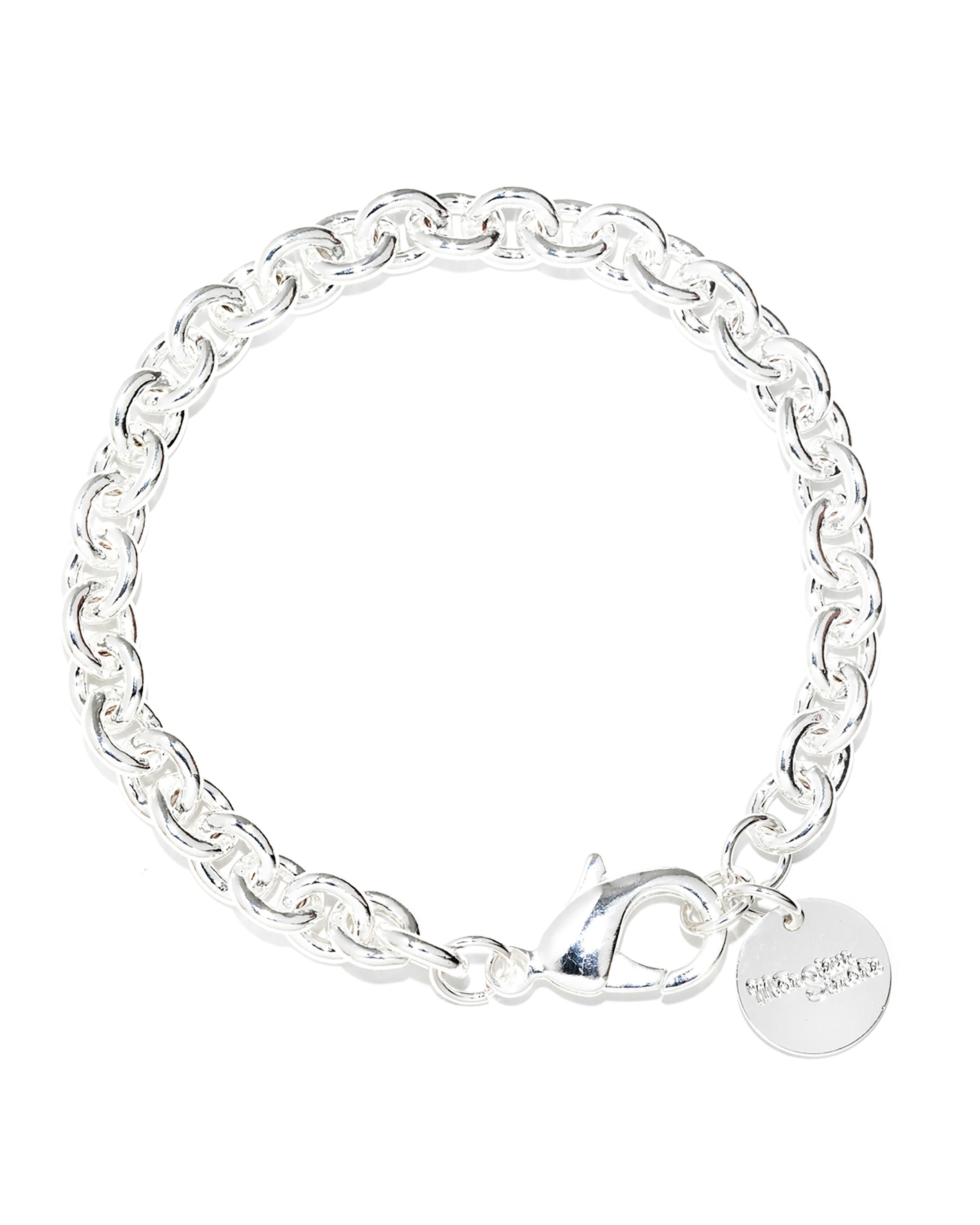 Maxi gold-plated bracelet MONSIEUR SIMONE Silver