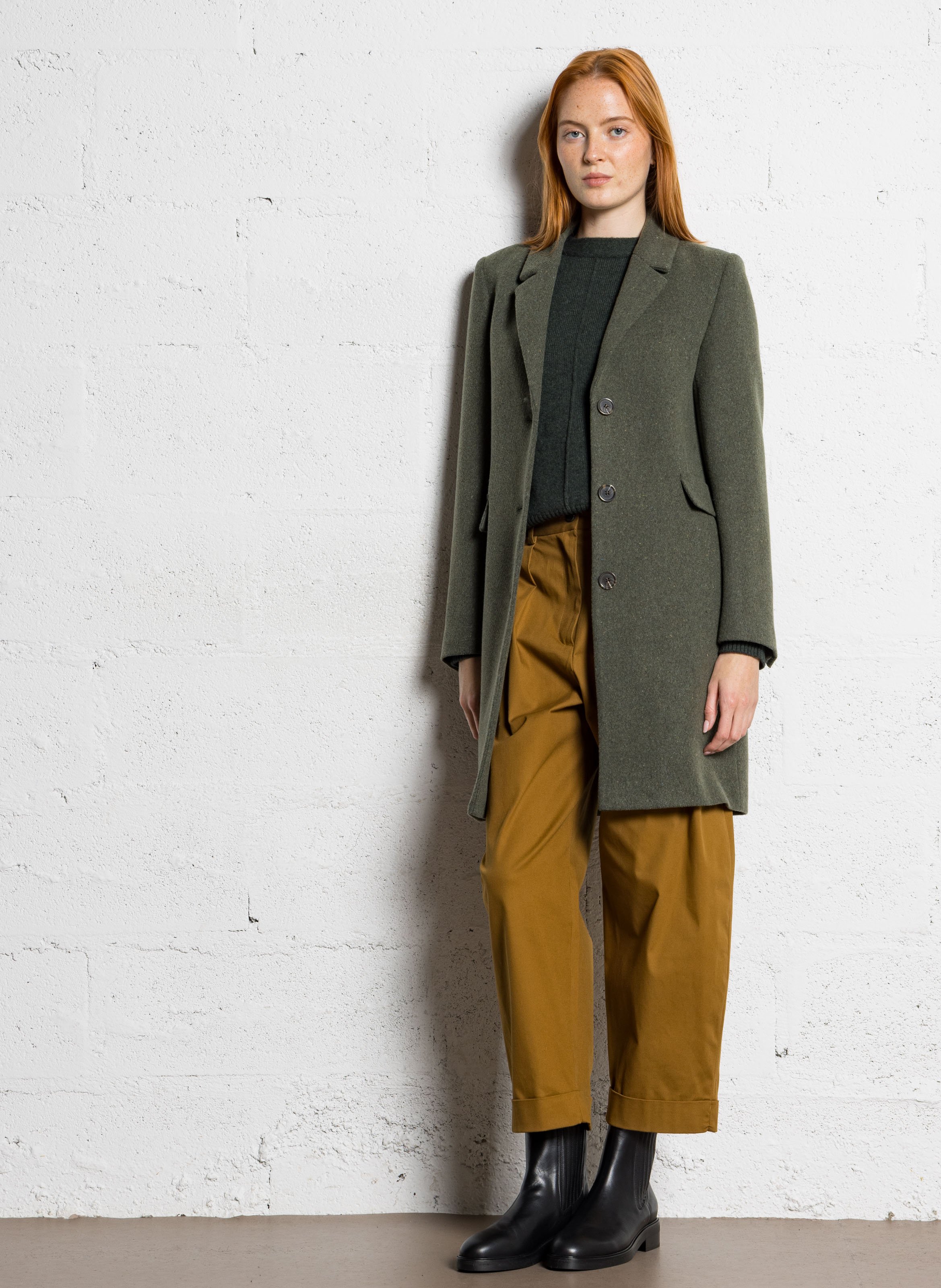 Coat MAISON 123 Khaki