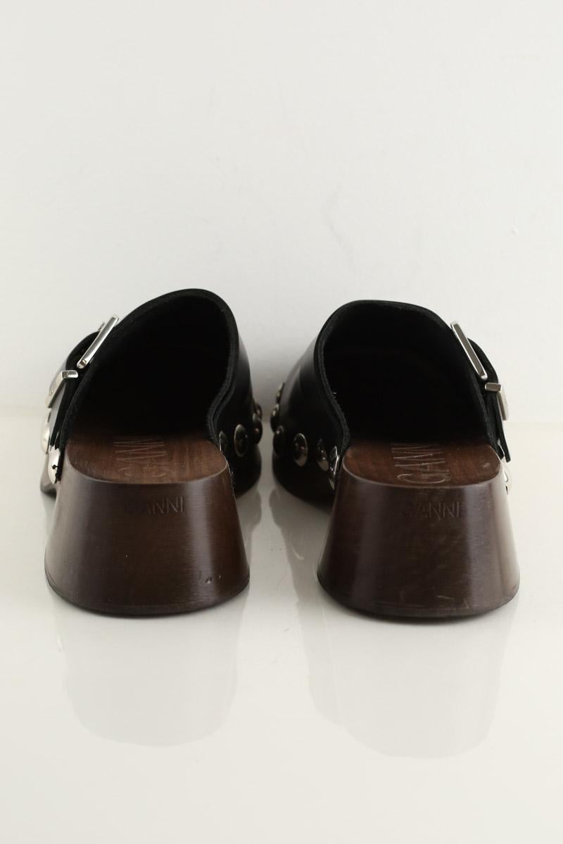 Clogs GANNI - Seconde Main Black