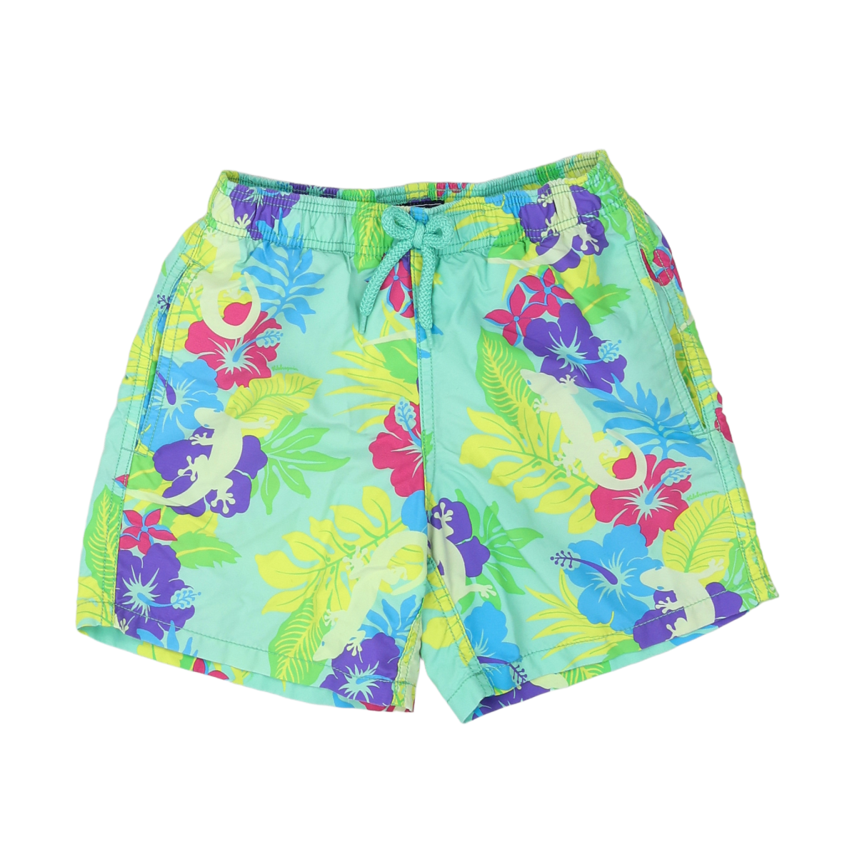 Green children's swim shorts - 10 years VILEBREQUIN - Seconde Main Green