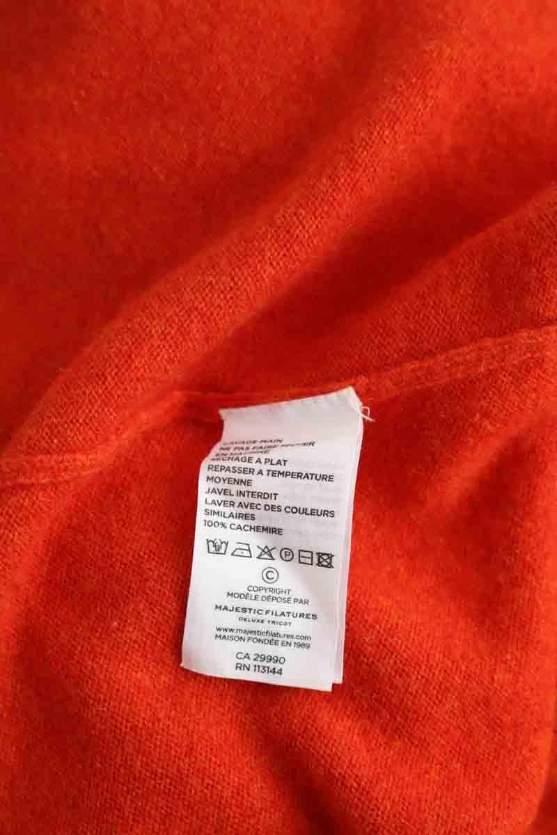 Sweater MAJESTIC FILATURES - SECONDE MAIN Orange