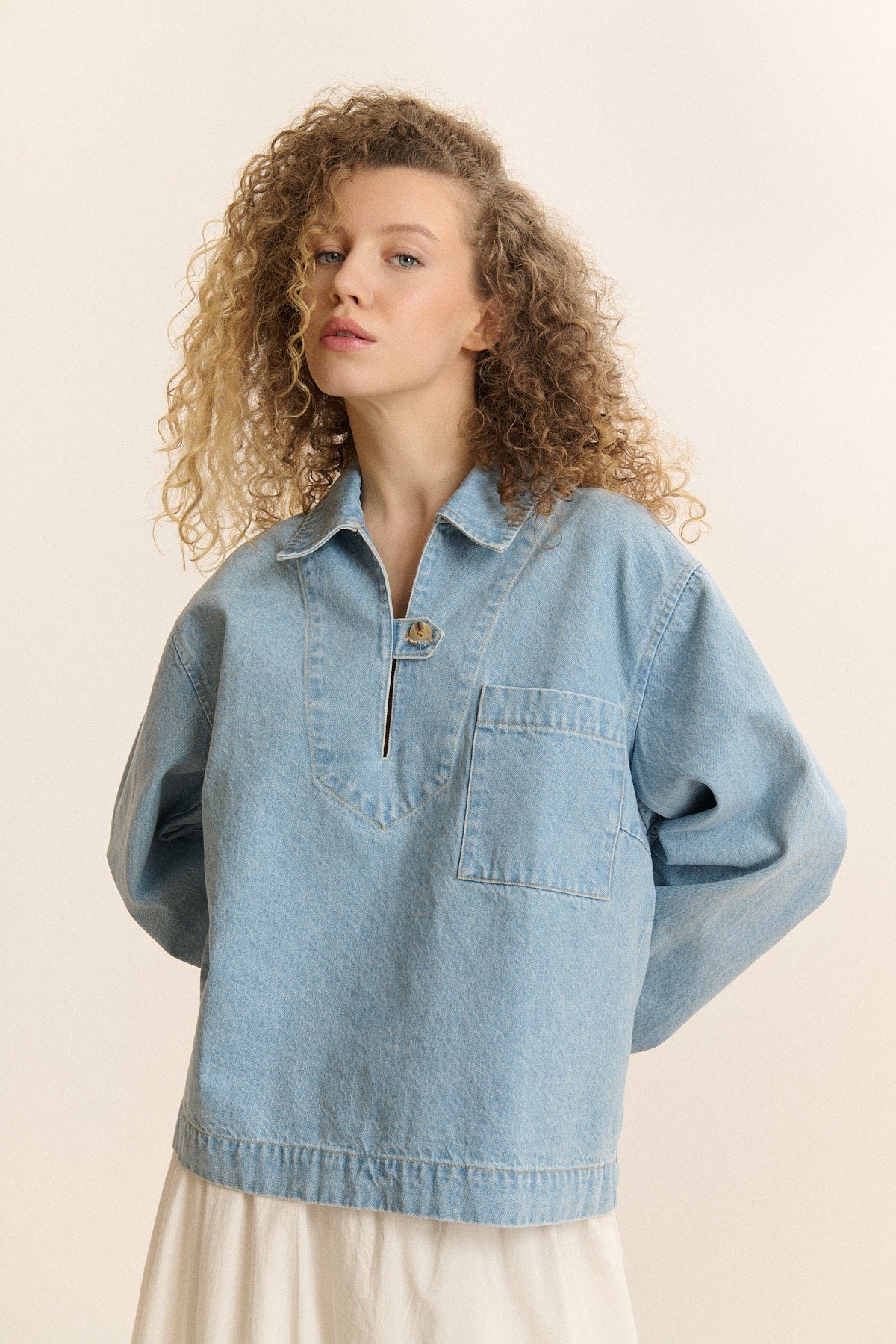 Denim jacket GARANCE PARIS Blue