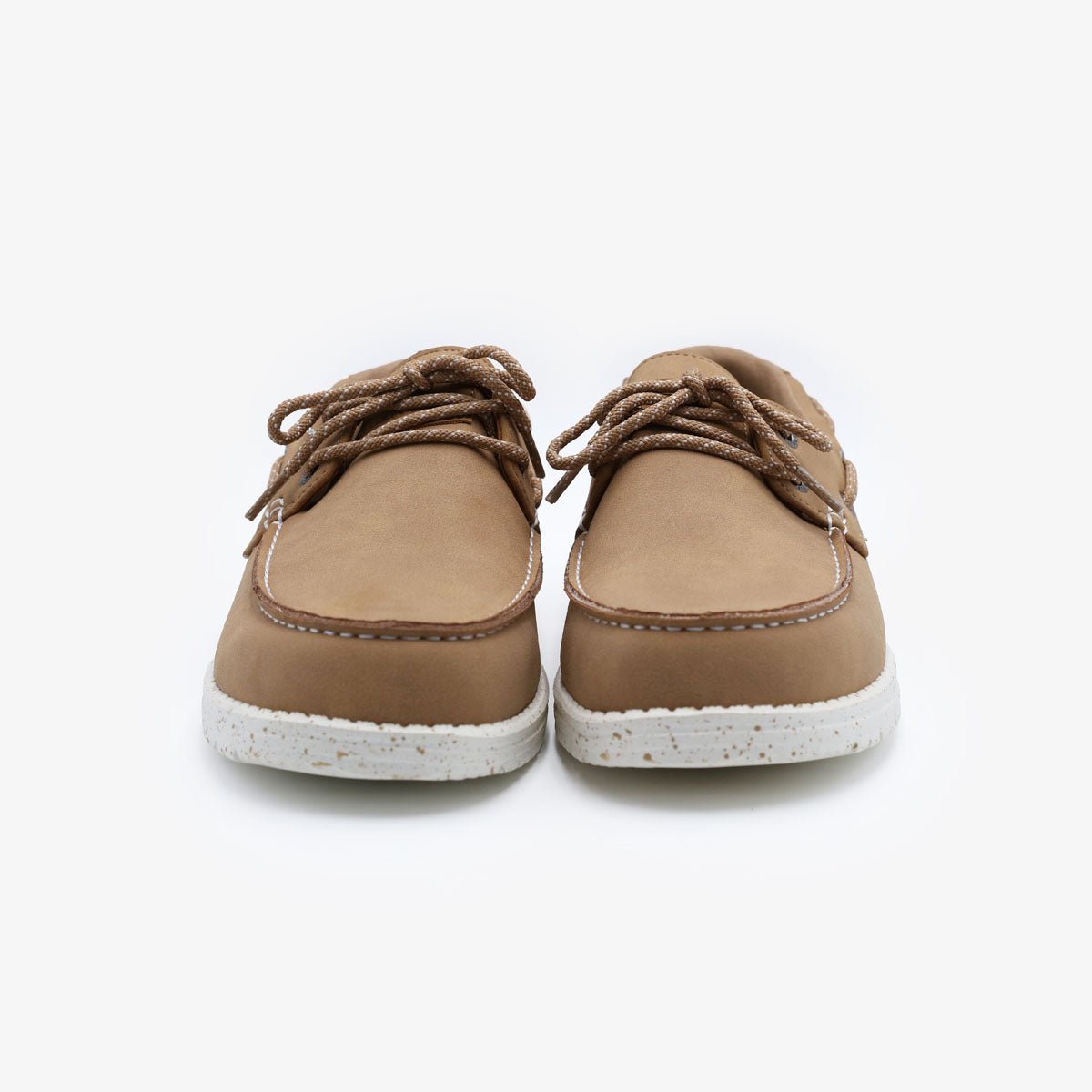 Nubuck deck shoes SERGE BLANCO Beige
