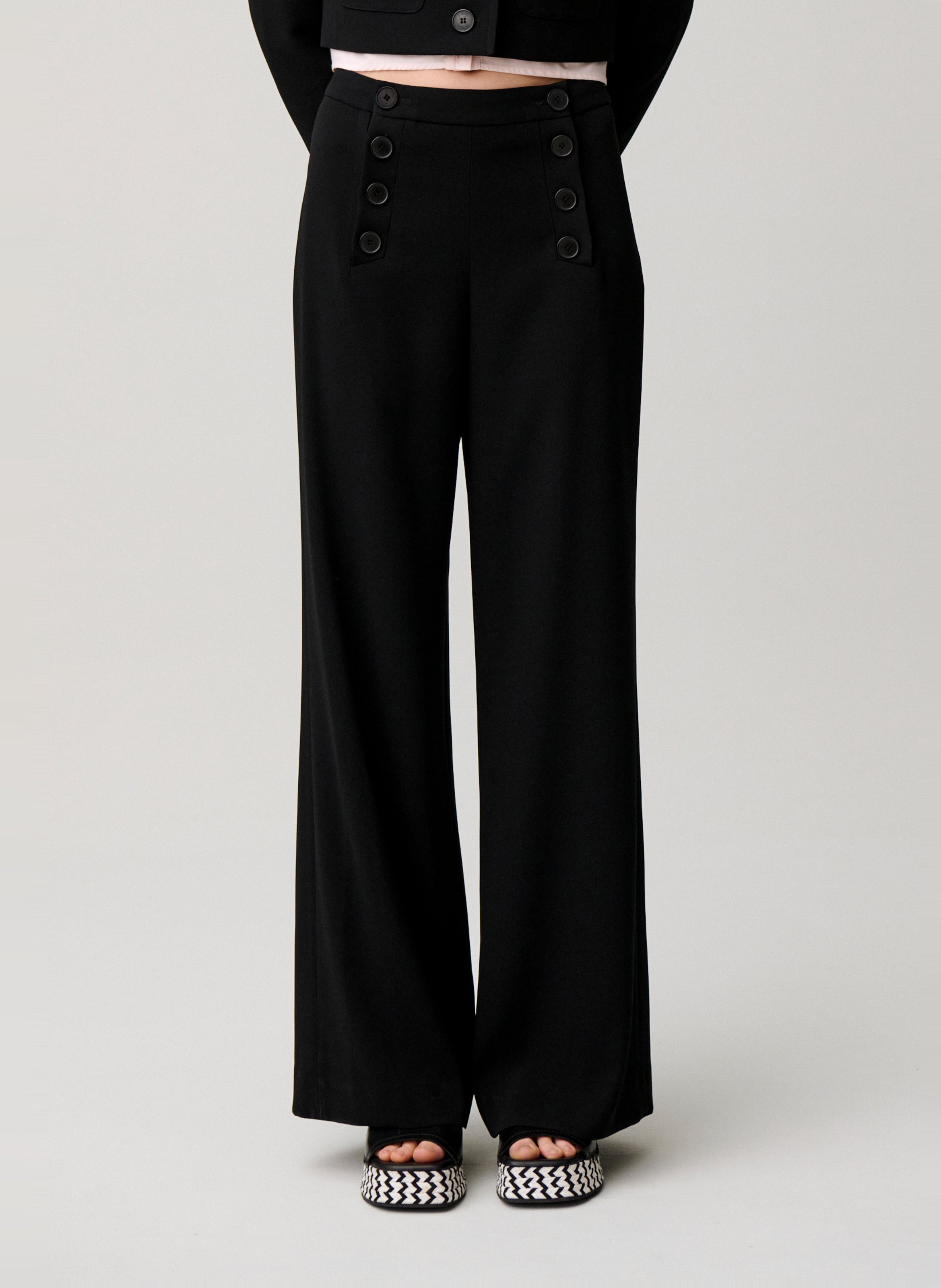 Carrot trousers CLAUDIE PIERLOT Black