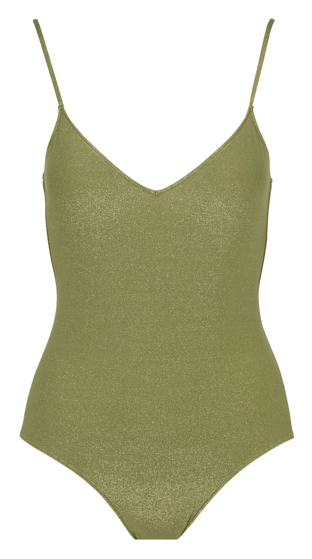 Glänzender Badeanzug SOWE BIARRITZ Khaki