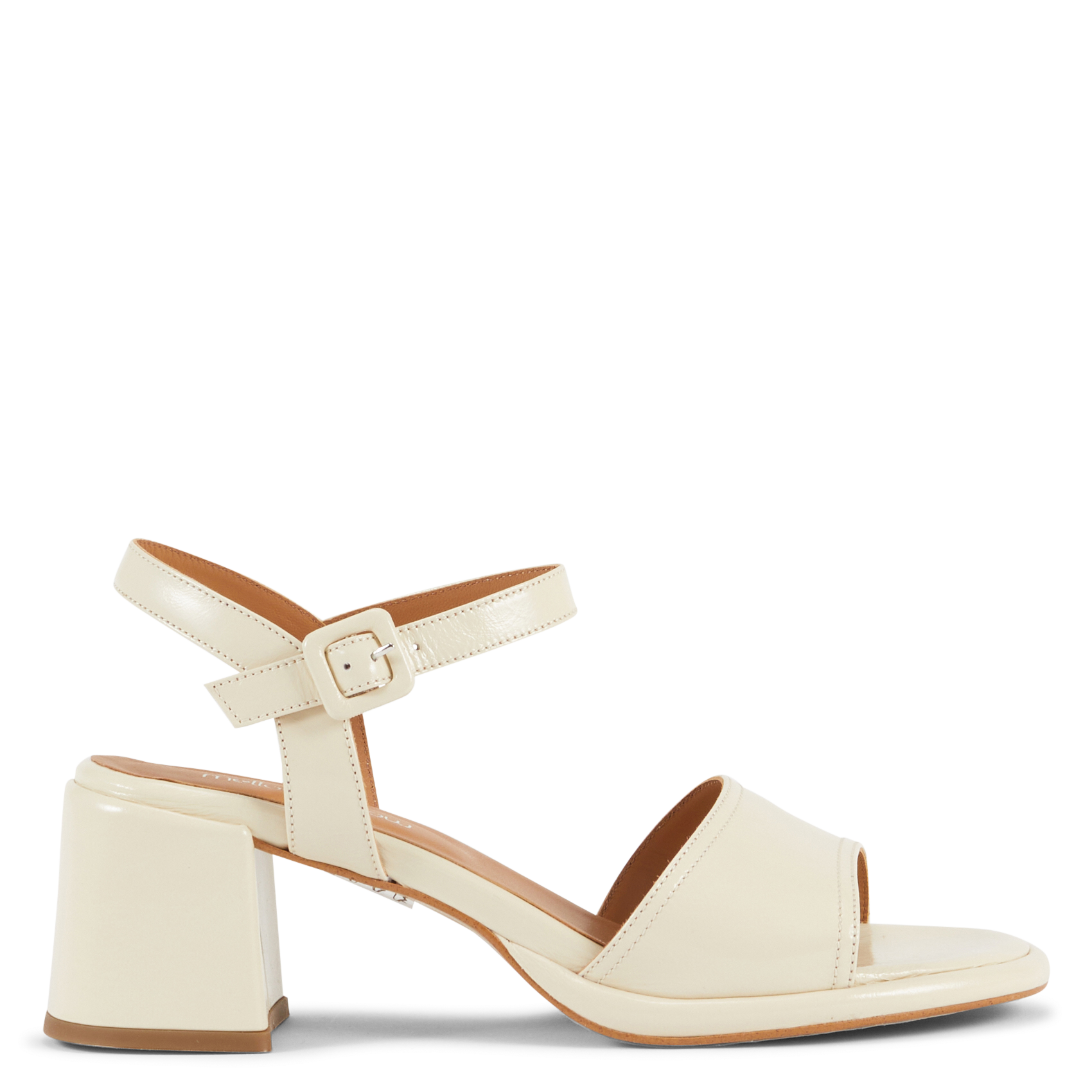 Sandales à talons vernies en cuir MELLOW YELLOW