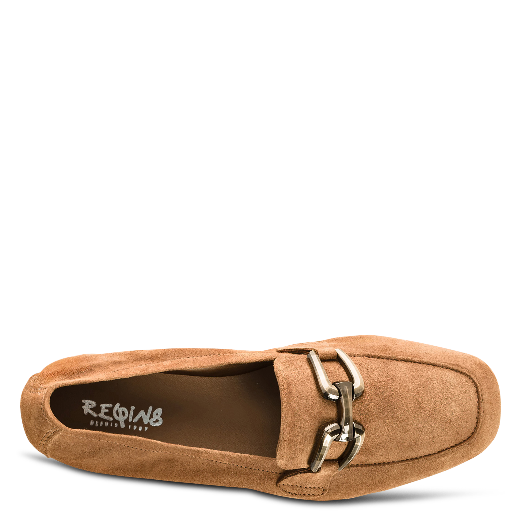 Leren loafers REQINS Bruin