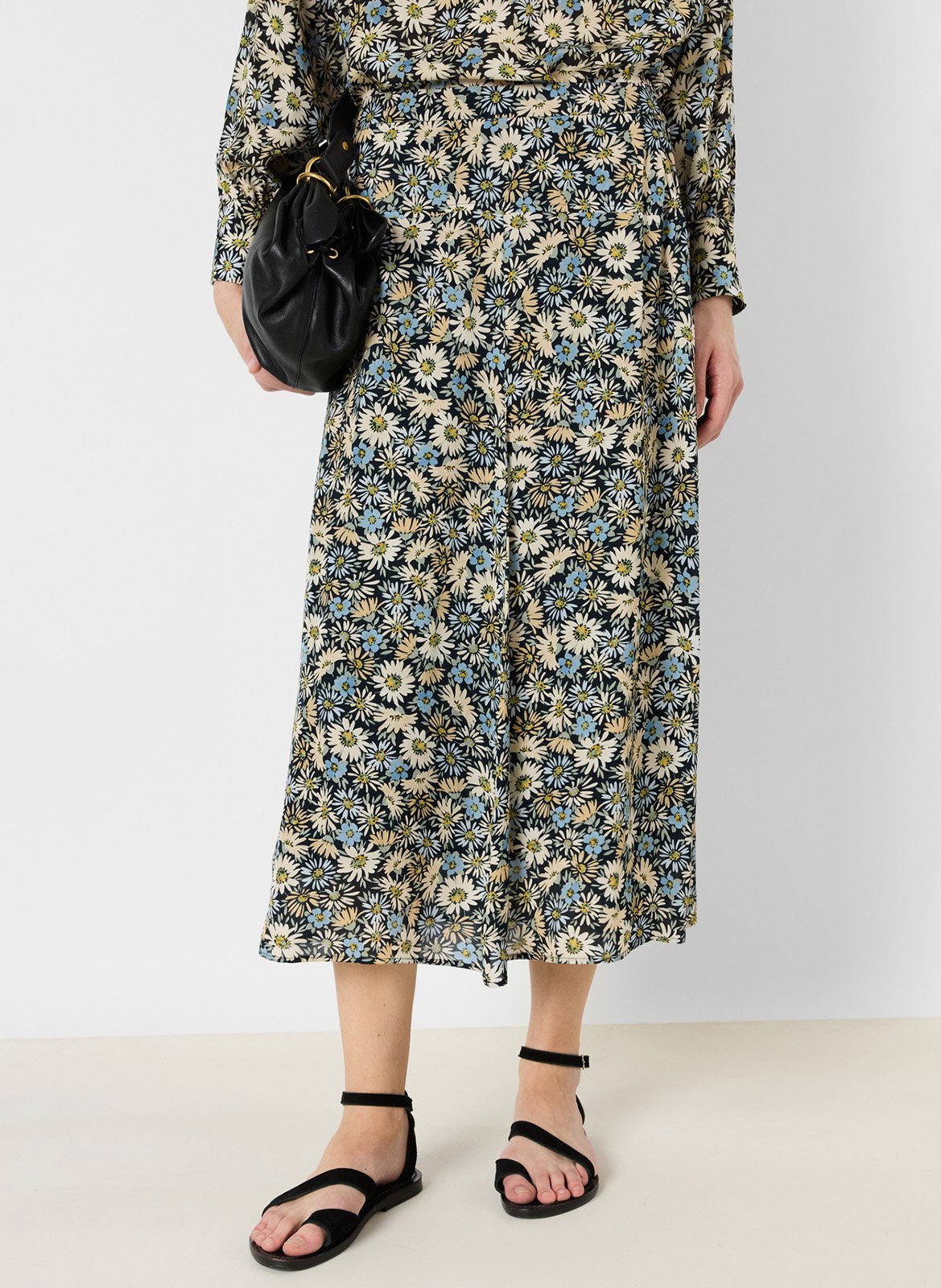 Gonna corta stampata GERARD DAREL Verde