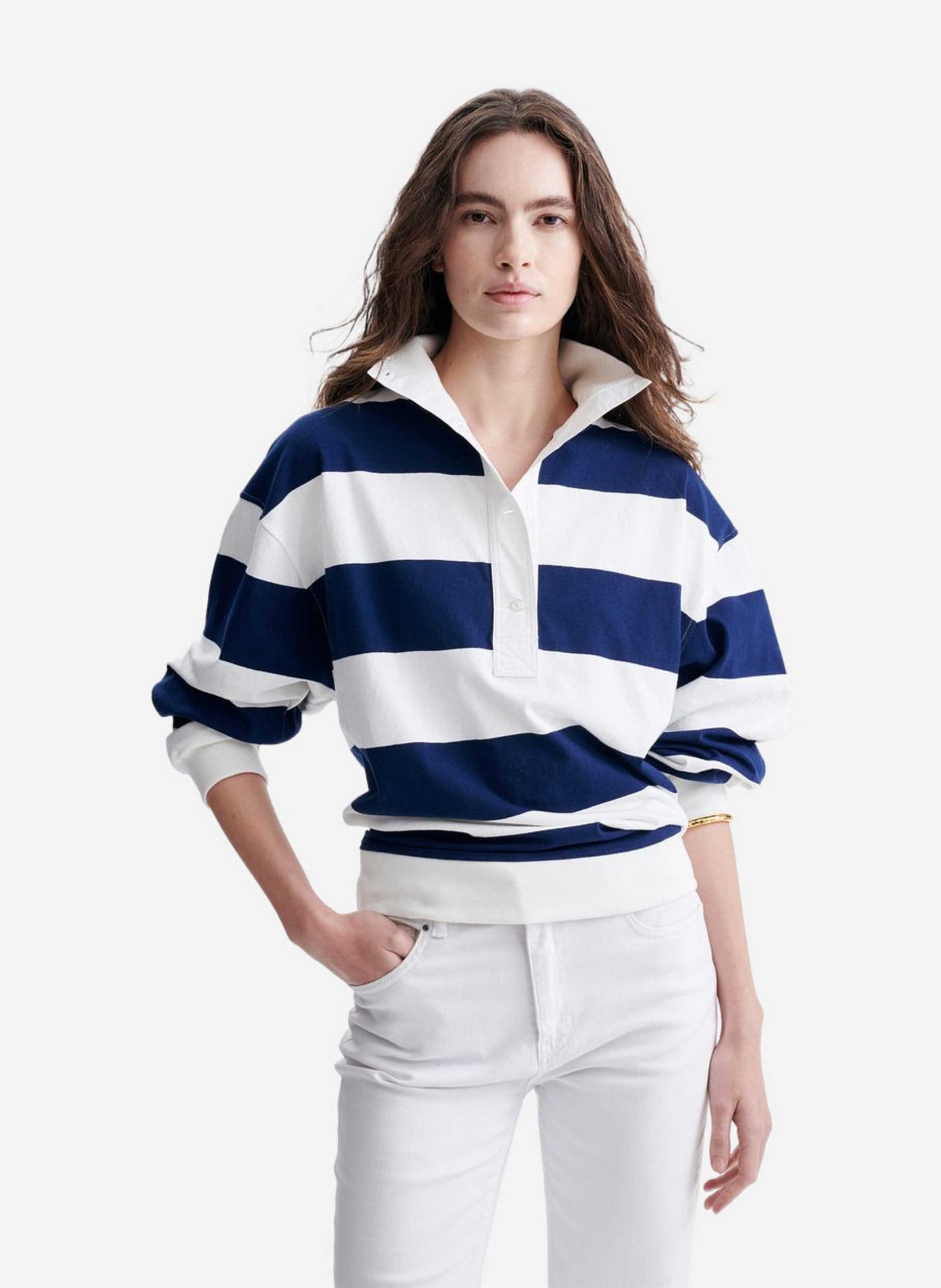 Oversize-Oberteil - Baumwolle VANESSA BRUNO Mehrfarbig